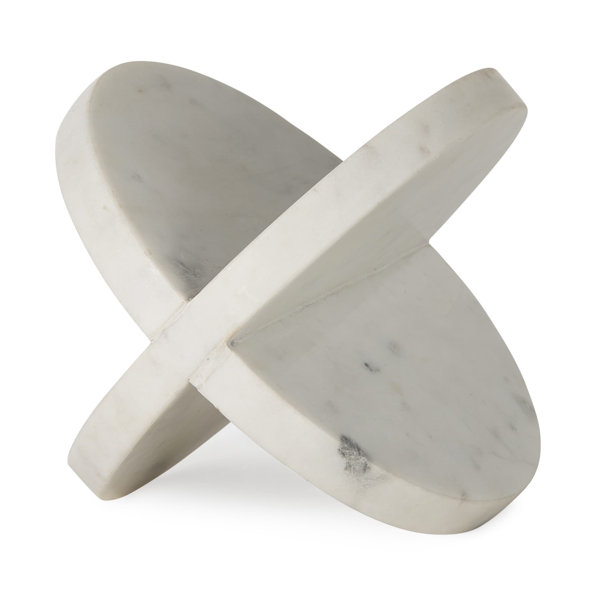 Sophia 9.0L x 9.0W x 9.0H Large Marble Ornament — product photograph