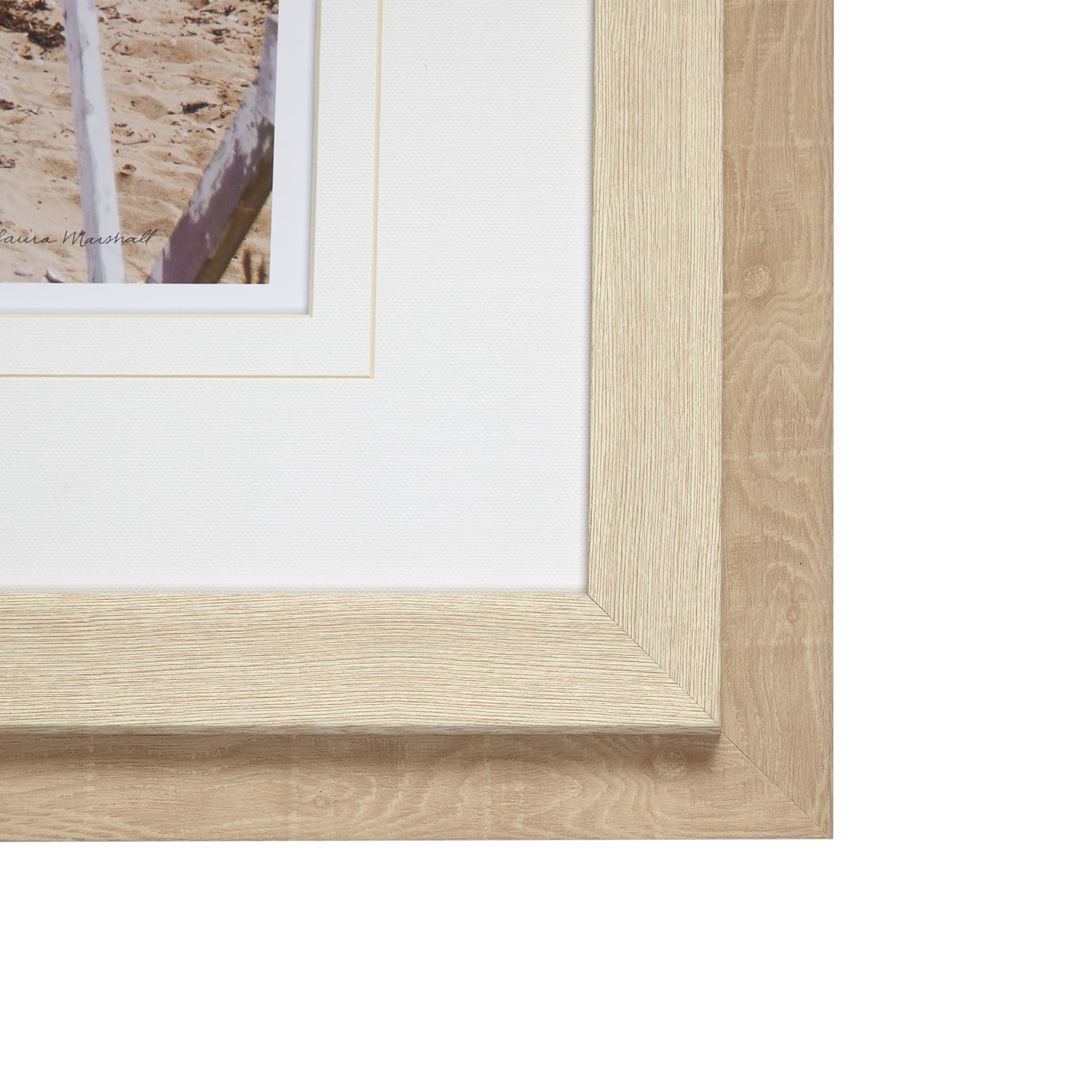 Brant Point Lighthouse by Mercana Studio a Framed Photo Art Print Matted under Glass — product photograph