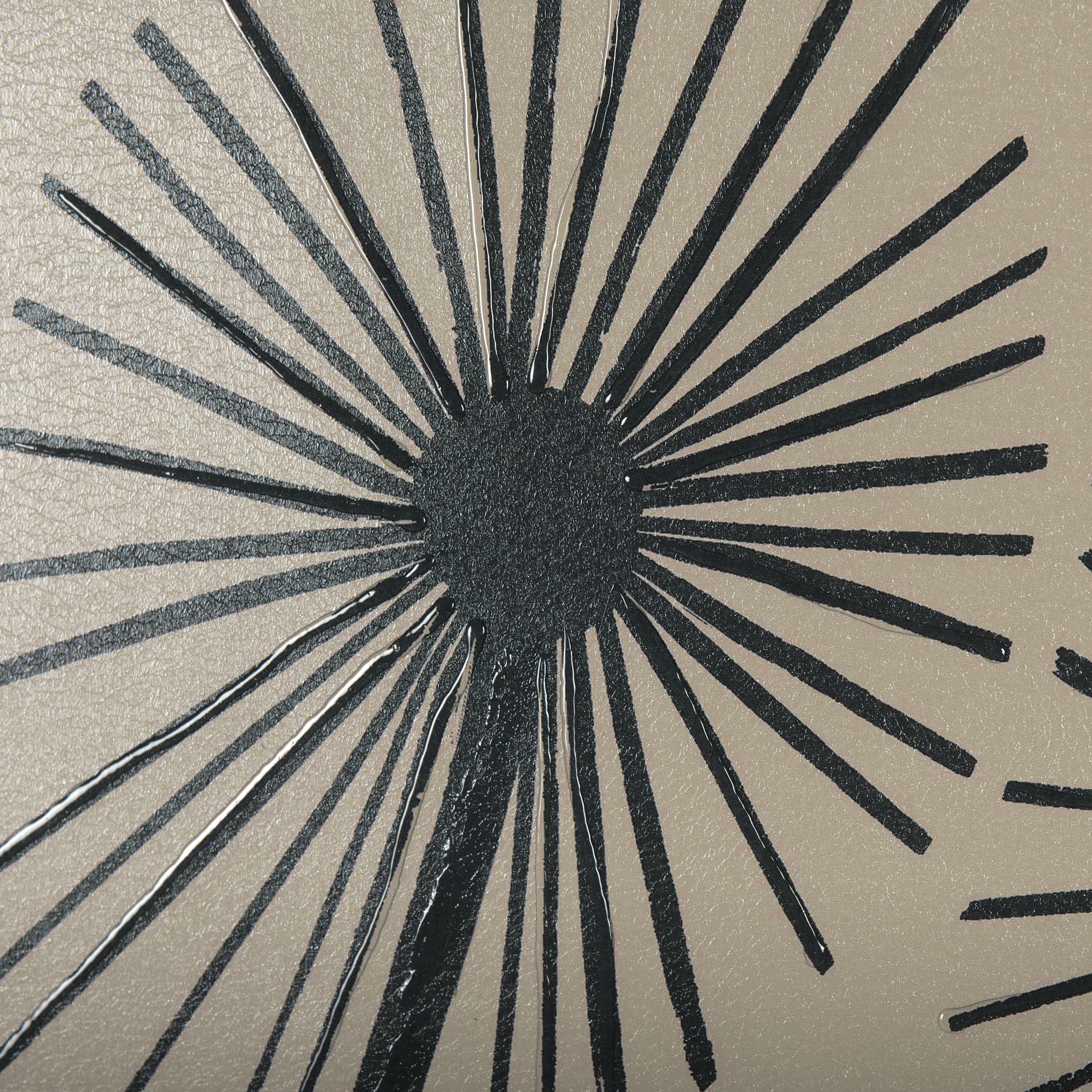 Simple Floral - Grow by Mercana Studio Hand Embellished Textured Framed Art Photo Matted under Glass — product photograph