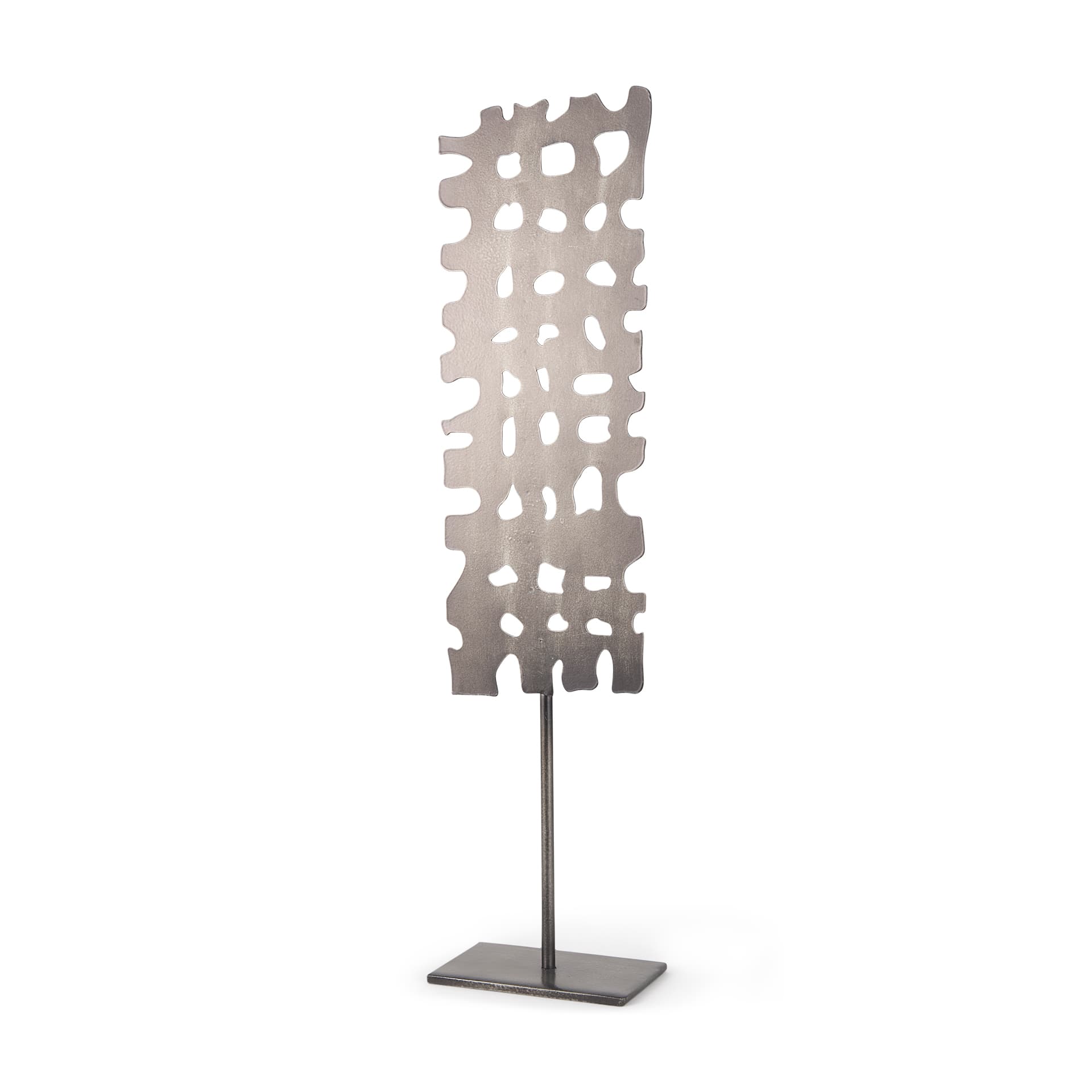 Shaw II (Large) 5L x 3W Gray Rectangular Decorative Object — product photograph
