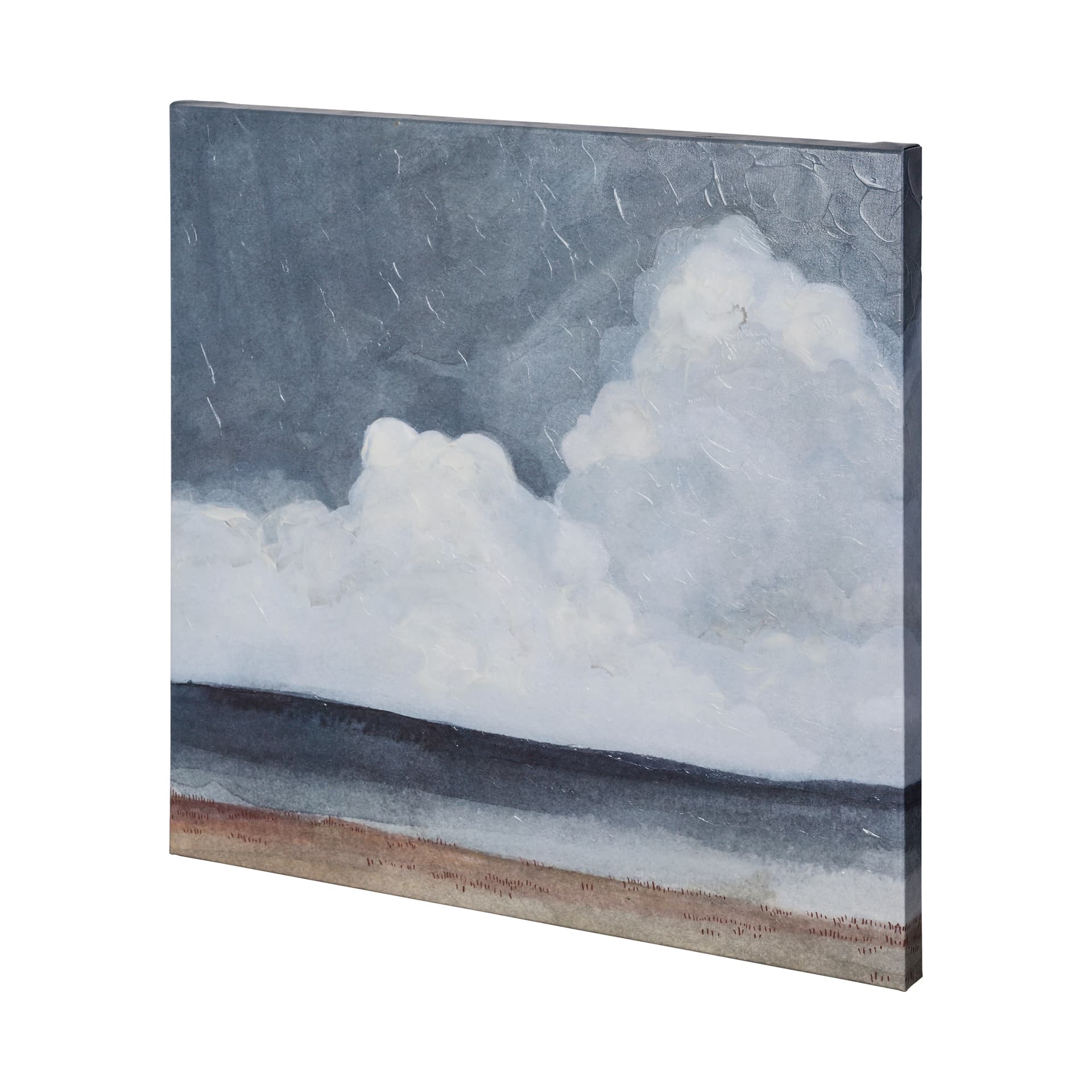 Cloud Landscape I by Emma Scarvey a Hand Embellished Textured Canvas — product photograph