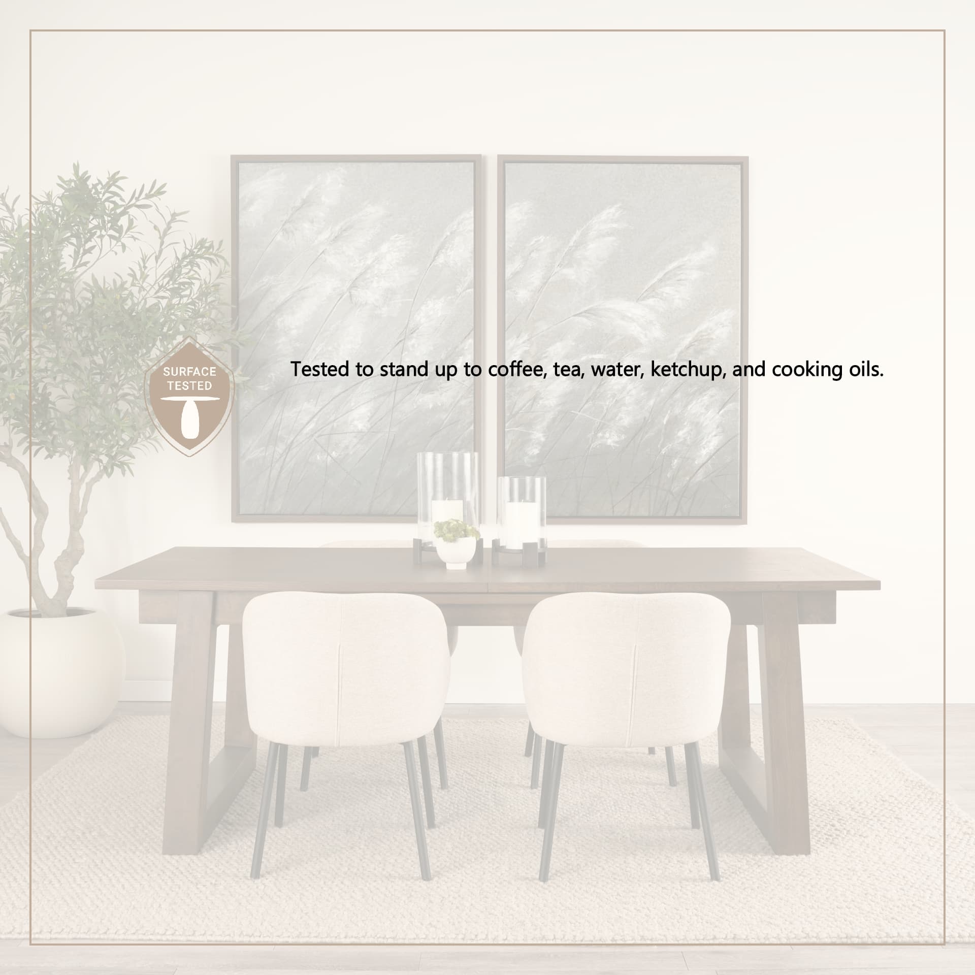 Takota 106.3"L x 39.3"W Rectangular Extendable Dining Table | Modern | Dark Brown Wood | Seats 8 — product photograph