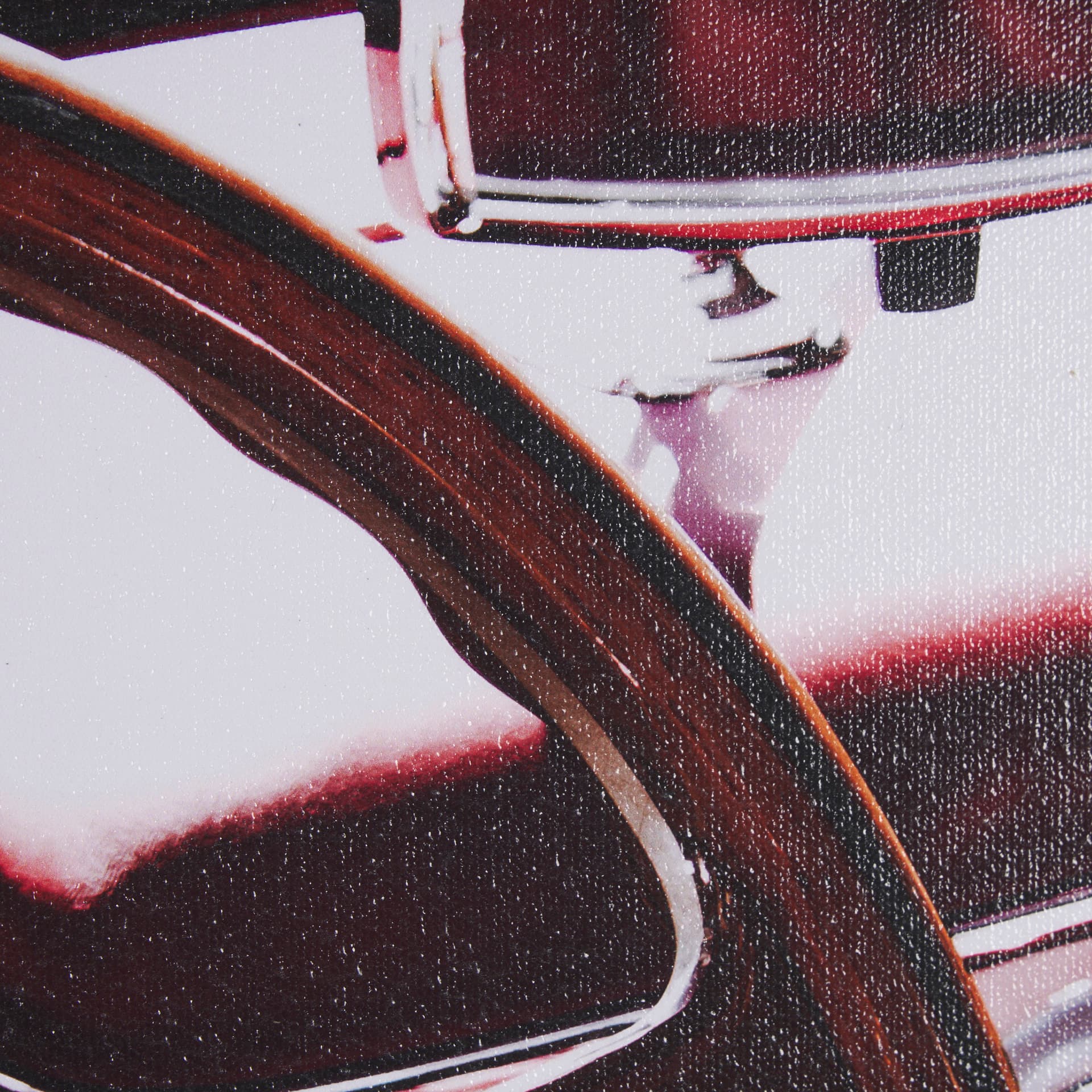 Vintage Car by Magda Izzard a Hand Embellished Framed Photo Art Print — product photograph