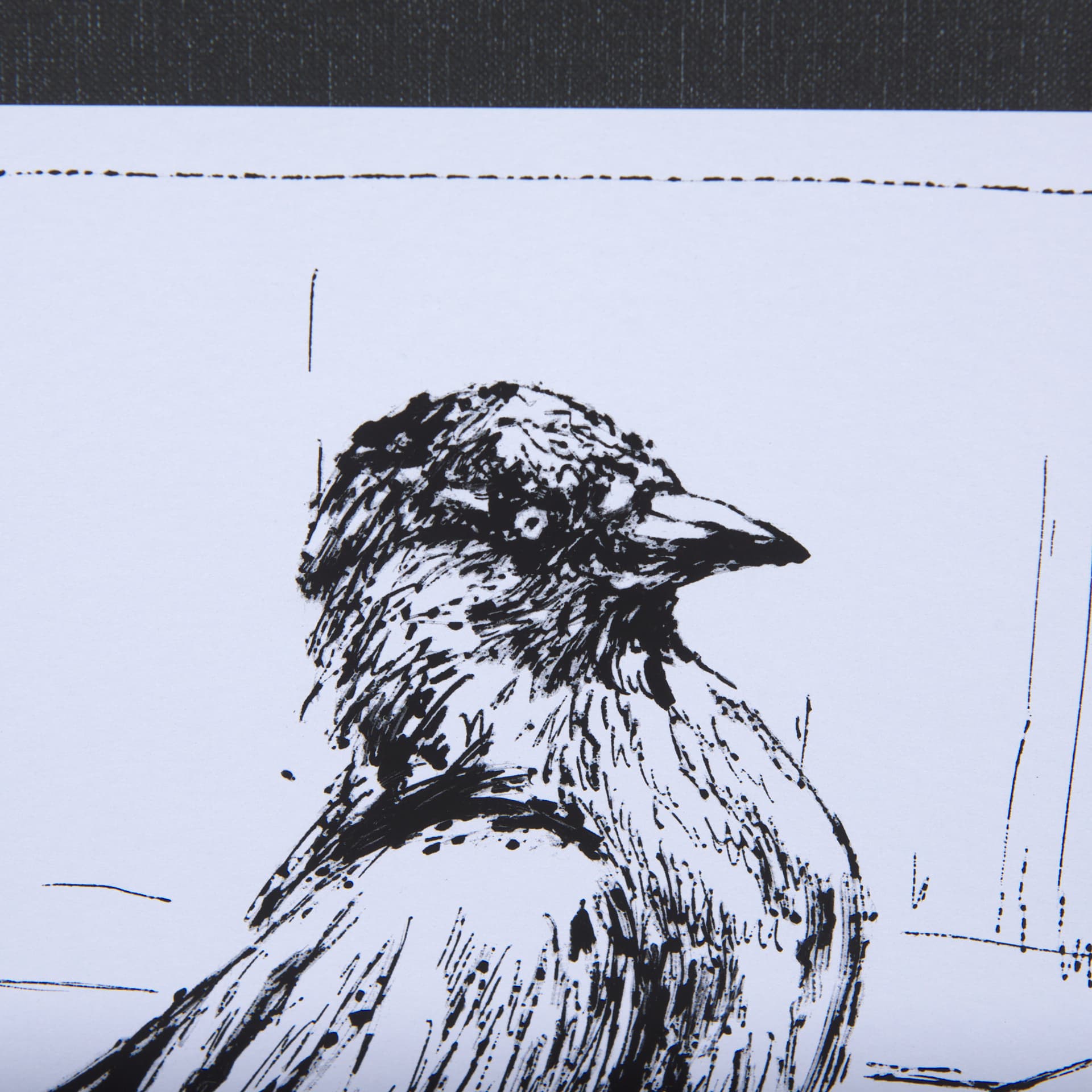 Animal Talk III by Mercana Studio a Framed Art Print Matted under Glass — product photograph
