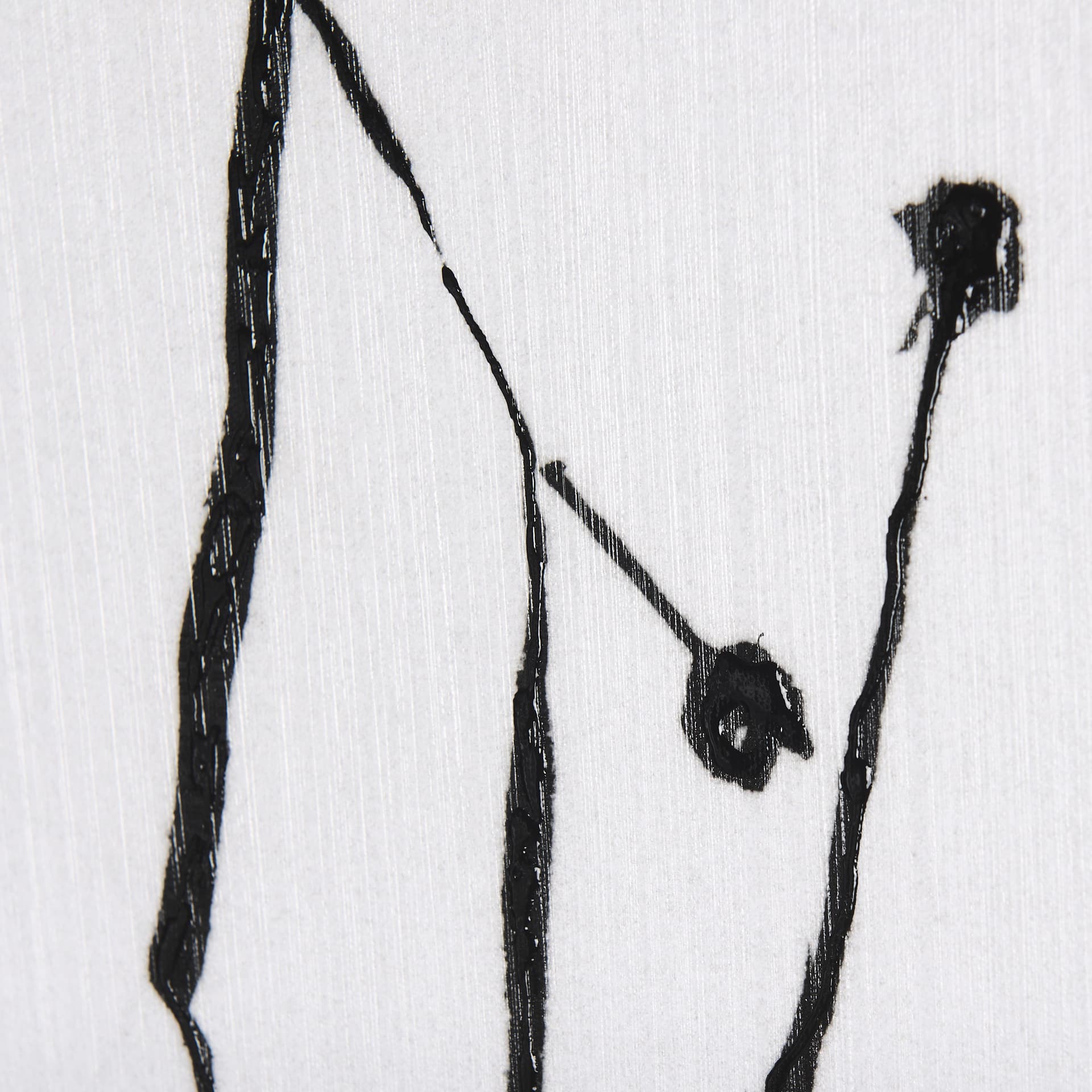 Organic Line Drawing I by Mercana Studio a Hand Embellished Textured Canvas — product photograph