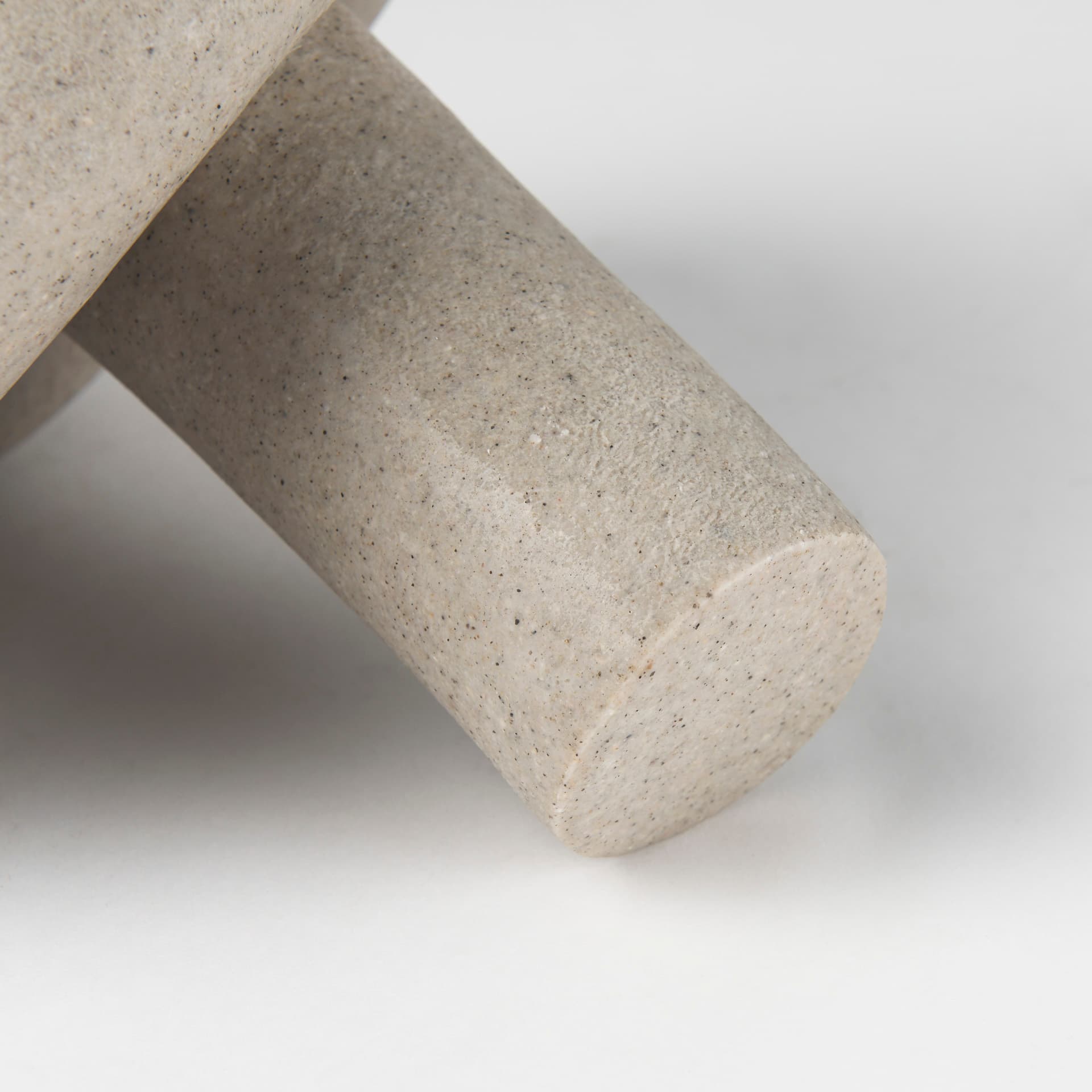 Otto Sandstone Resin Large Knot Sculpture Decorative Object — product photograph