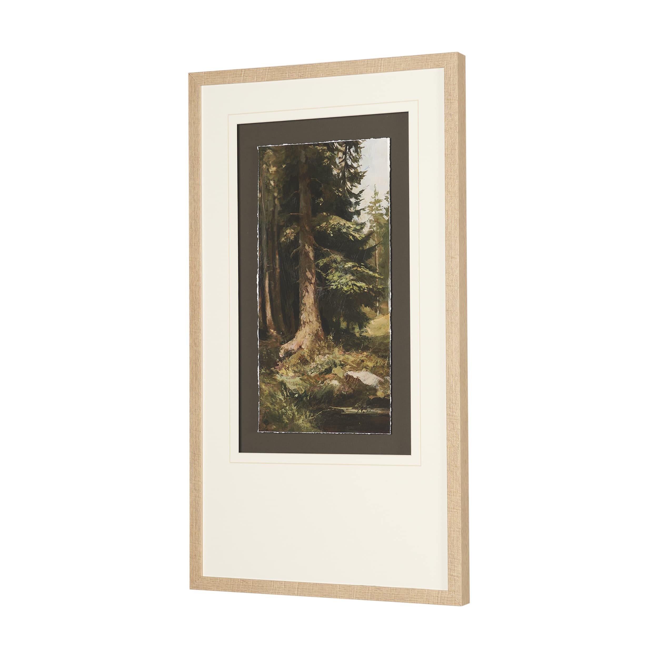 Heart of the Forest I by Mercana Studio Textured Framed Artwork Matted under Glass — product photograph