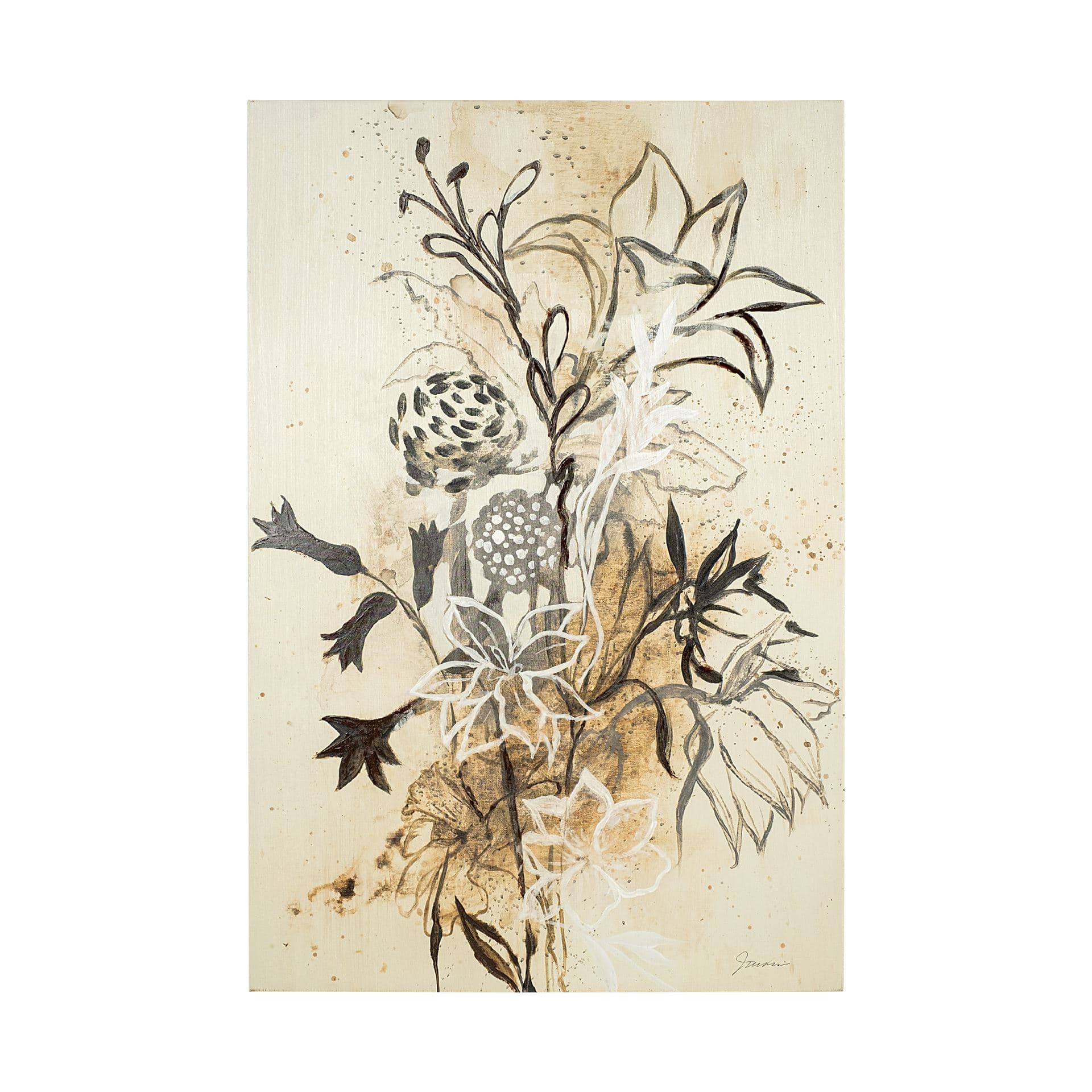 Rise & Shine I by Liz Jardine a Hand Embellished Textured Canvas — product photograph