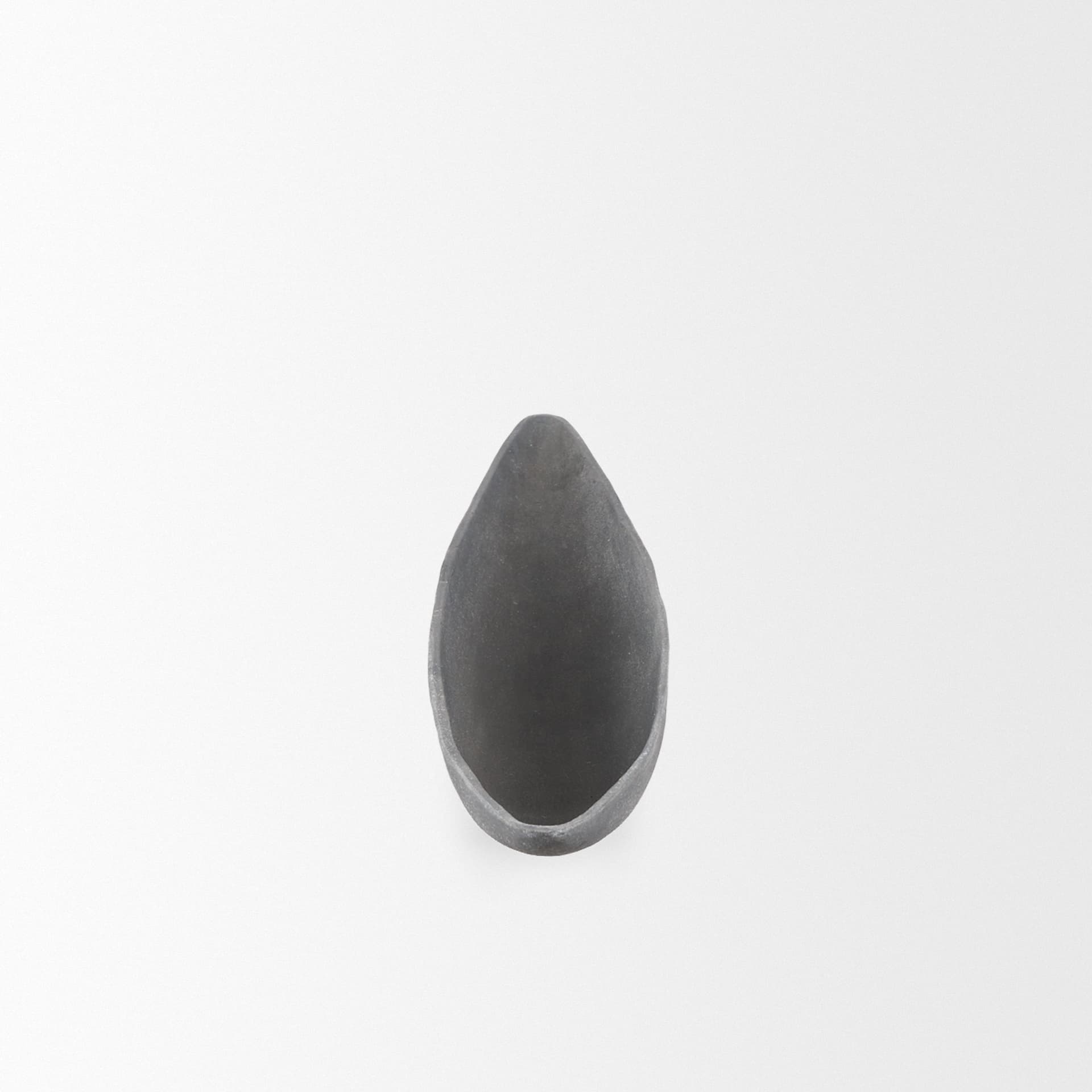 Piero Small Concrete Finished Metal Decorative Bowl — product photograph