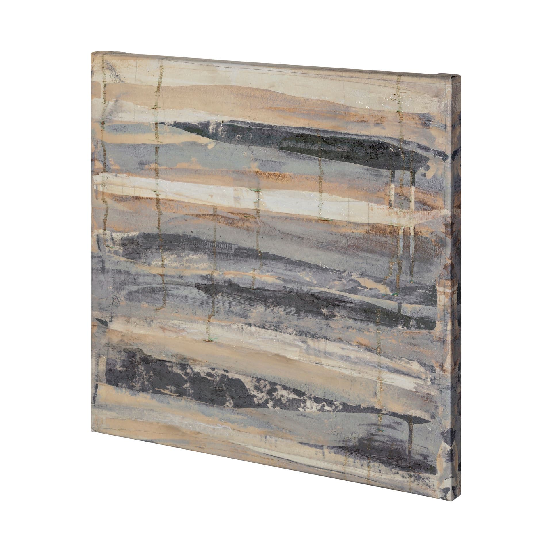 Alloy 1 by Mercana Studio a Hand Embellished Textured Canvas — product photograph