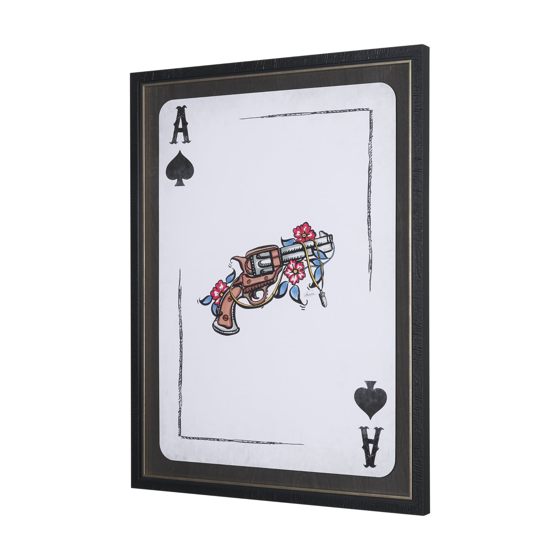 Wild West I by Mercana Studio Textured Framed Artwork Matted under Glass — product photograph