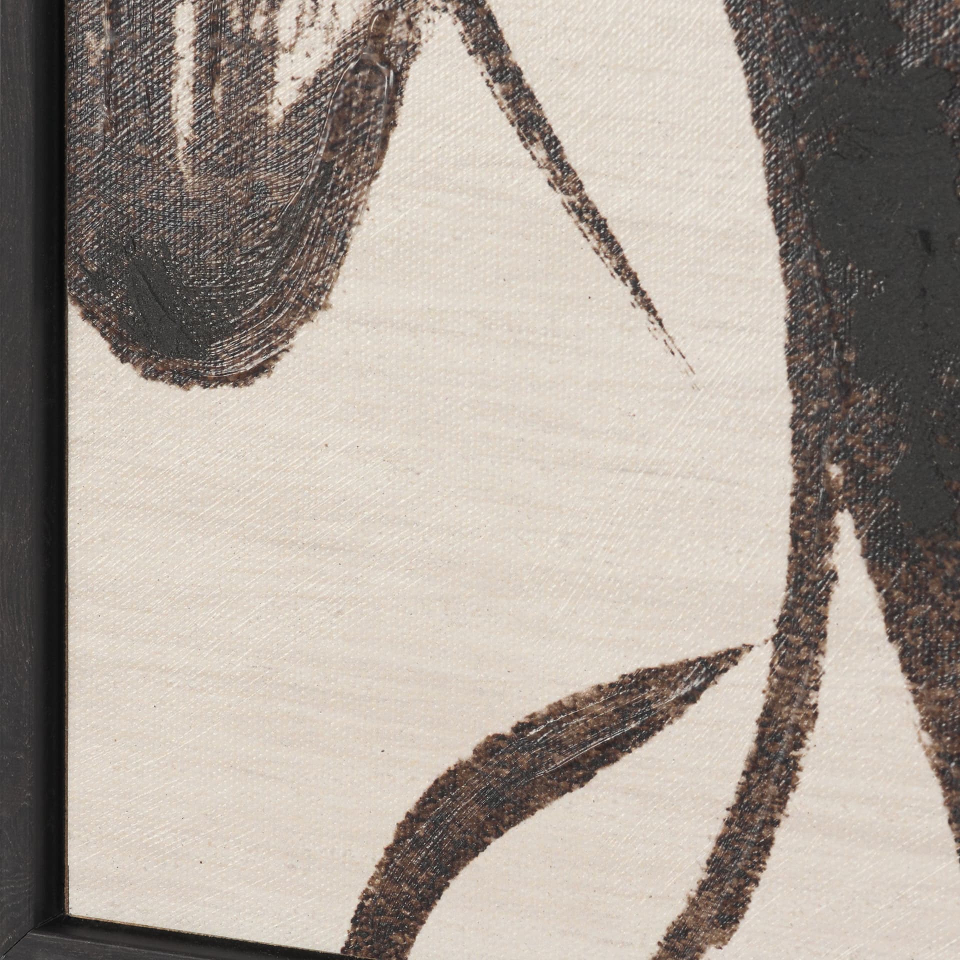 Sculptured Chaos IX by Mercana Studio Hand Embellished Textured Framed Artwork — product photograph