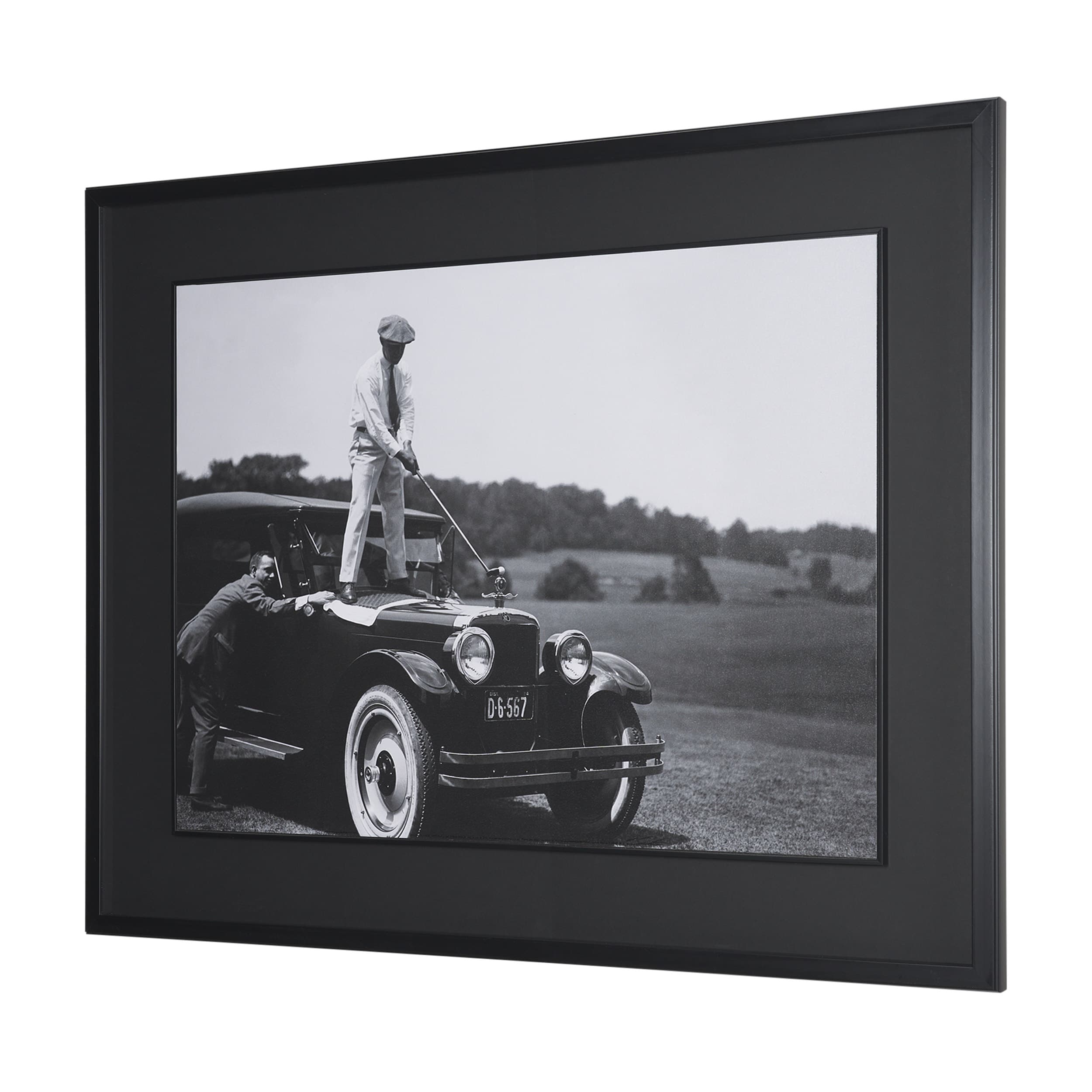 Easy Swing by The Chelsea Collection Textured FramedPhoto Print Matted under Glass — product photograph