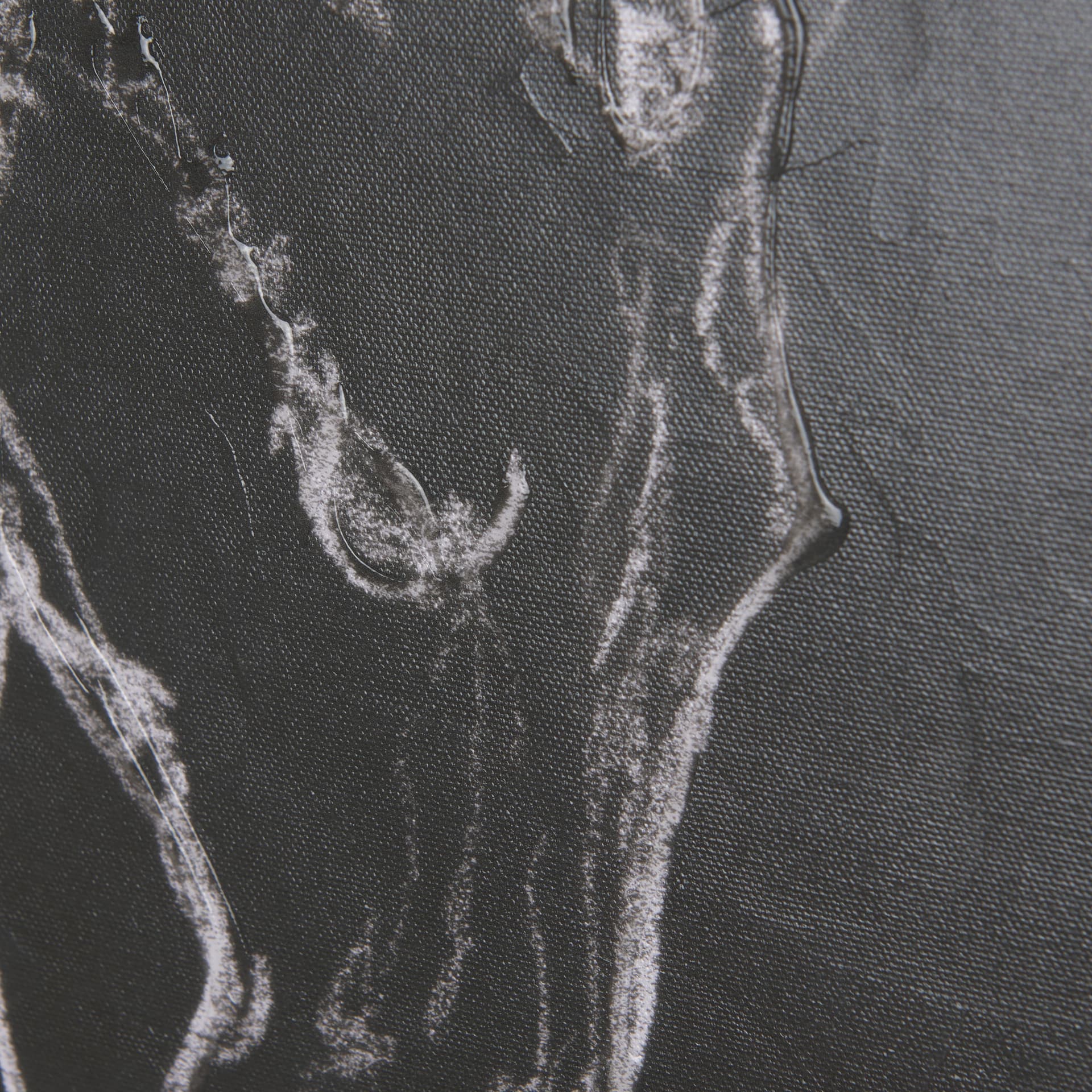 Horse III by Mercana Studio a Hand Embellished Textured Canvas — product photograph