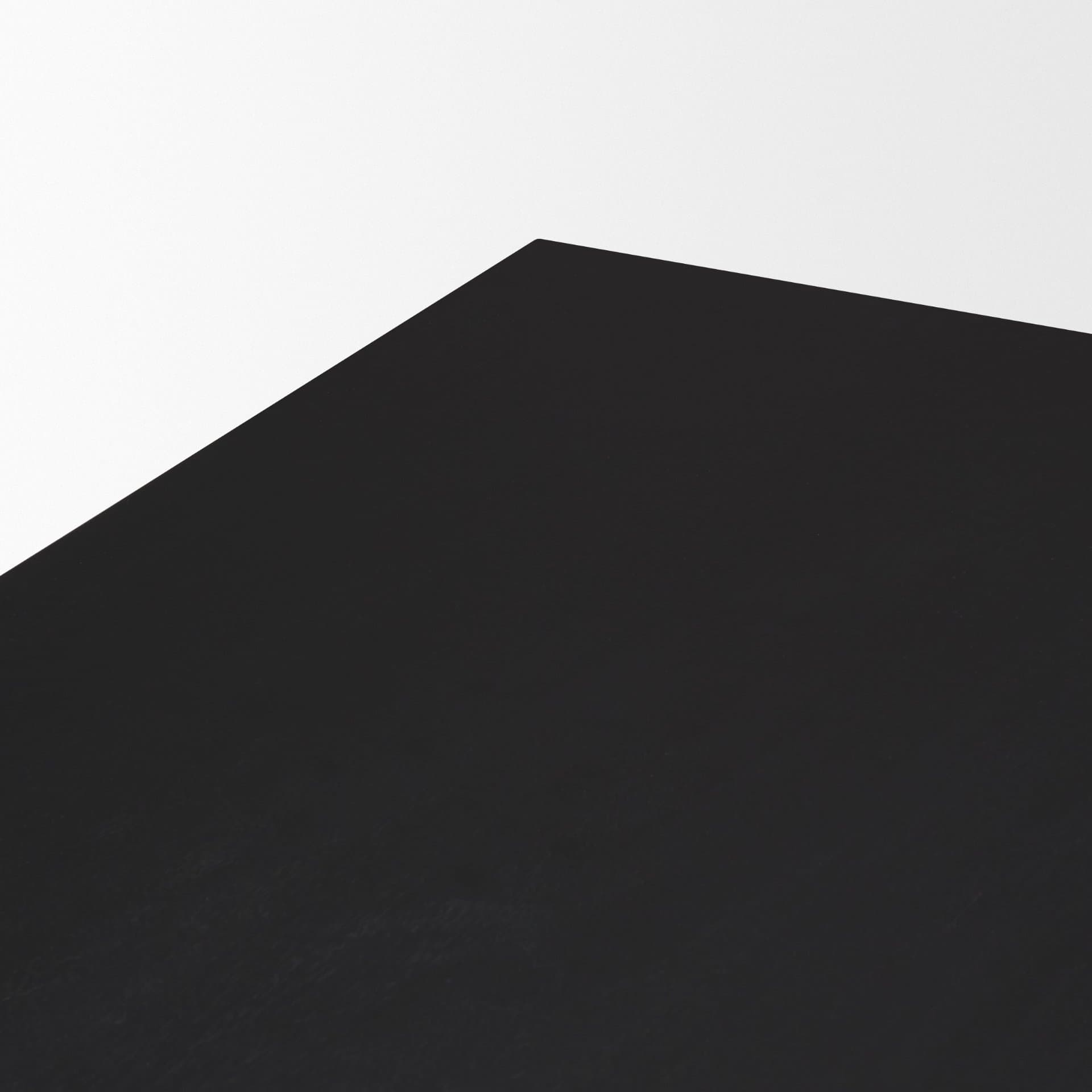 Grier 84"L x 38"W Dining Table | Modern | Black Wood & Black Wood/Cane | Seats 8 — product photograph