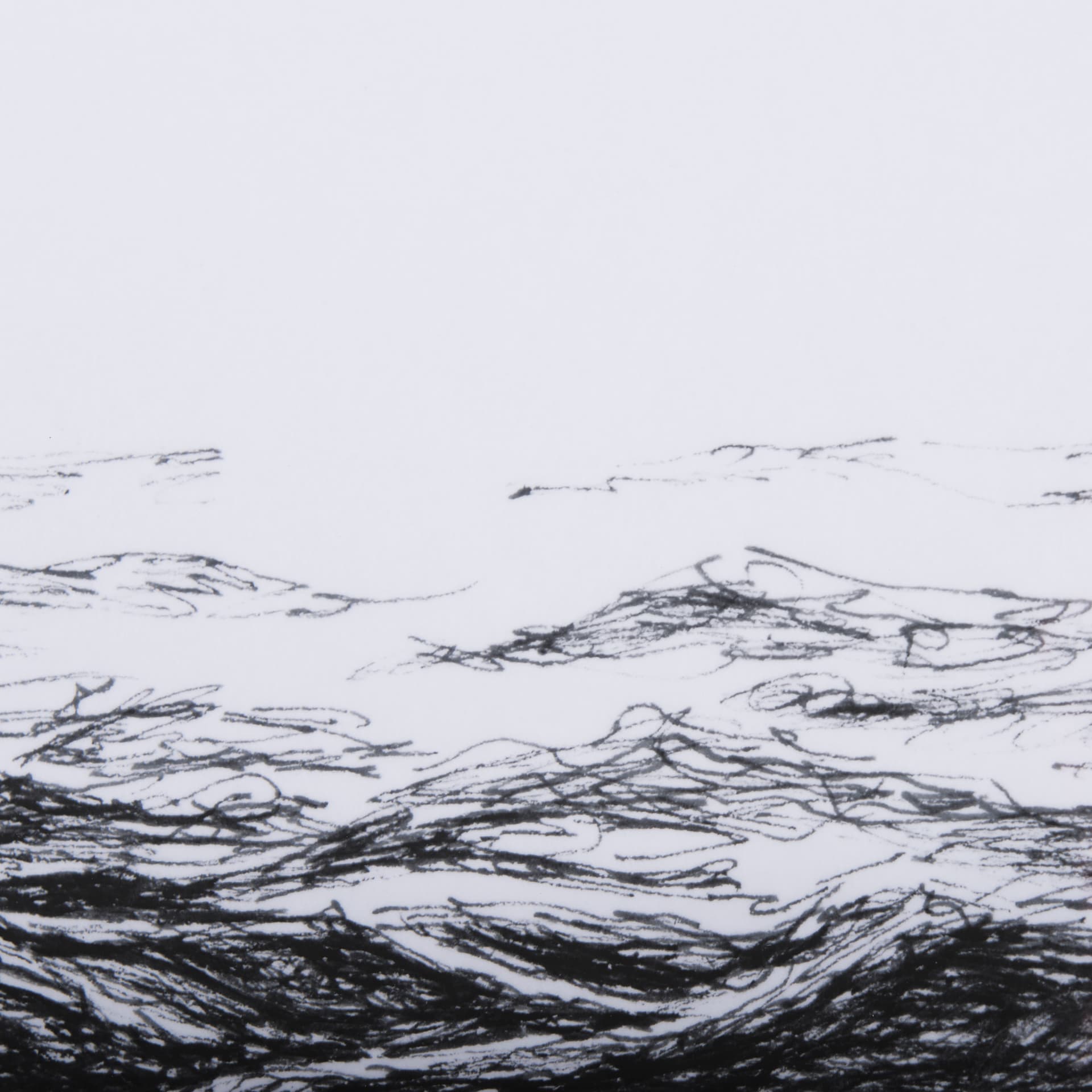 Running on Waves II by Simeng a Framed Art Print Matted under Glass — product photograph