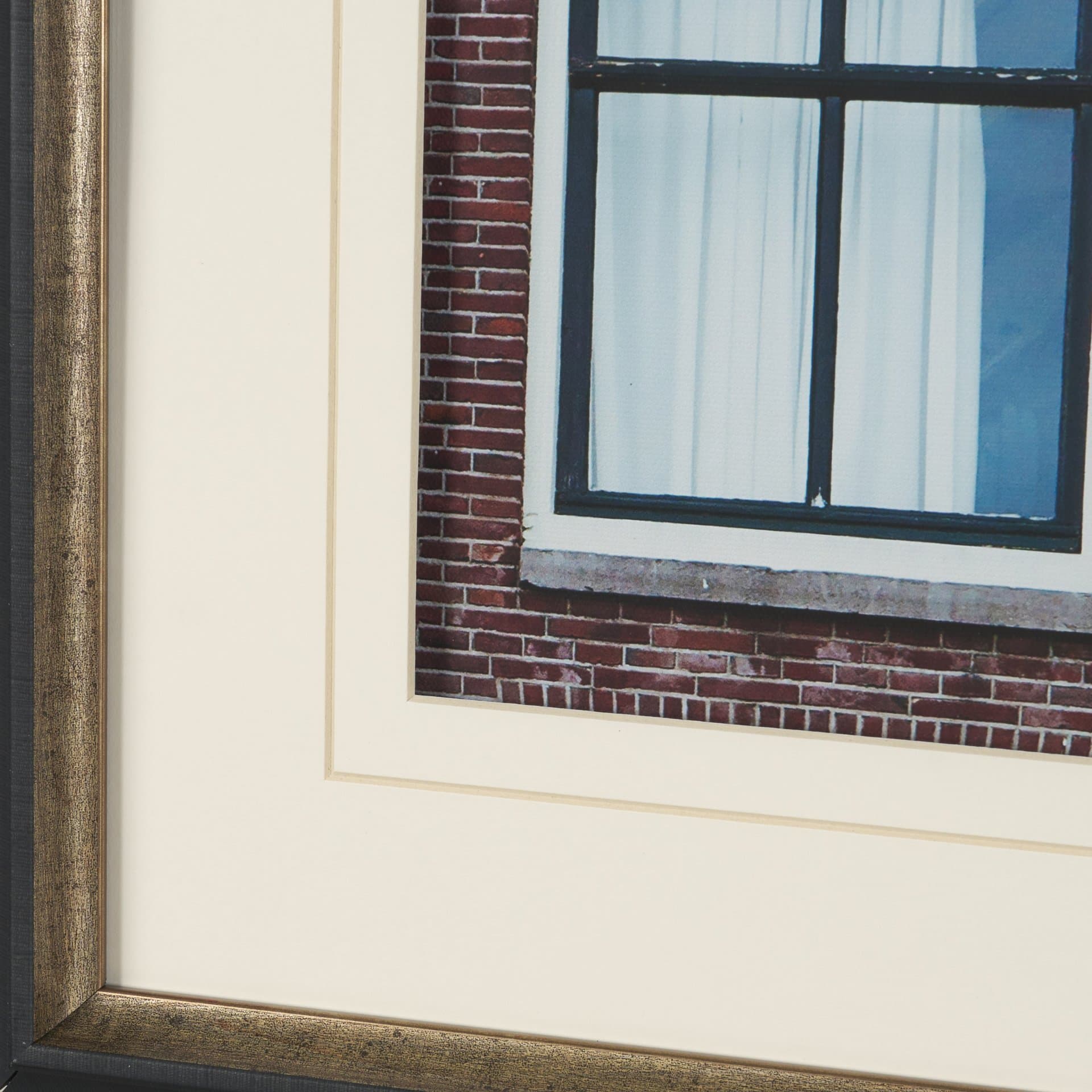 Striking Structure by Irene Sucocki Framed Art Print Matted under Glass — product photograph