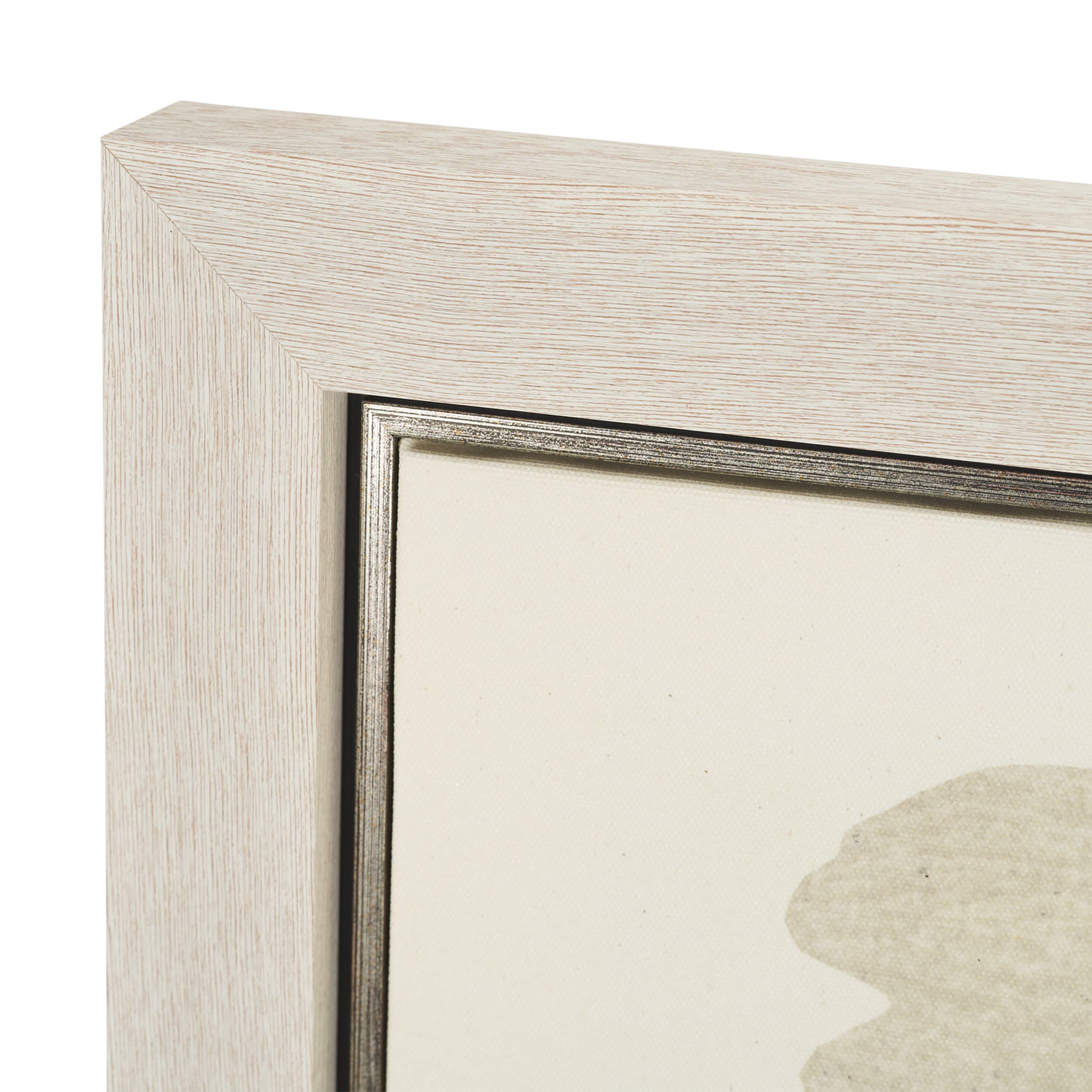 Field Study I: Growth by Mercana Studio Hand-Embellished Textured Framed Canvas Artwork — product photograph