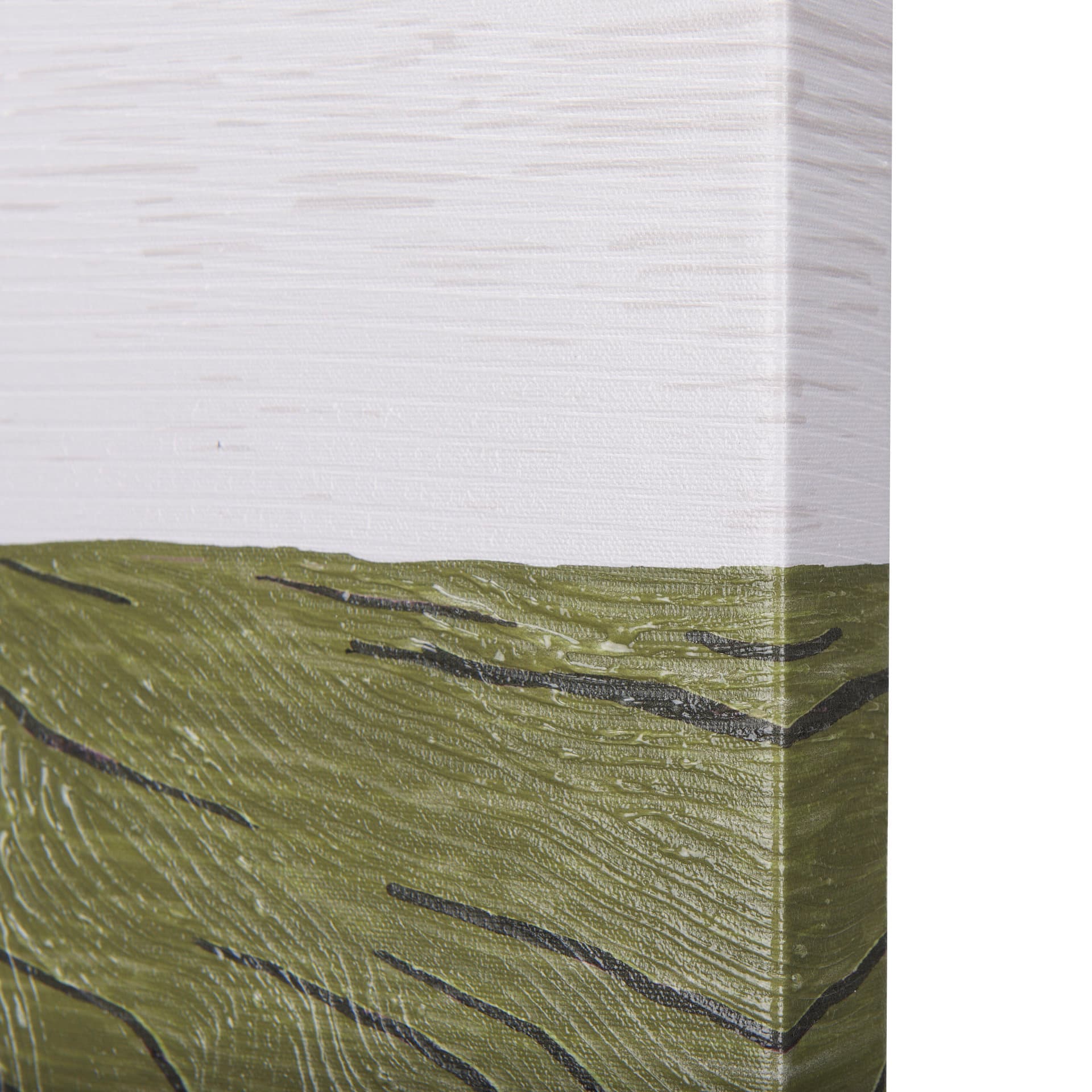 Farmland Spring II by Mercana Studio a Hand Embellished Textured Canvas — product photograph