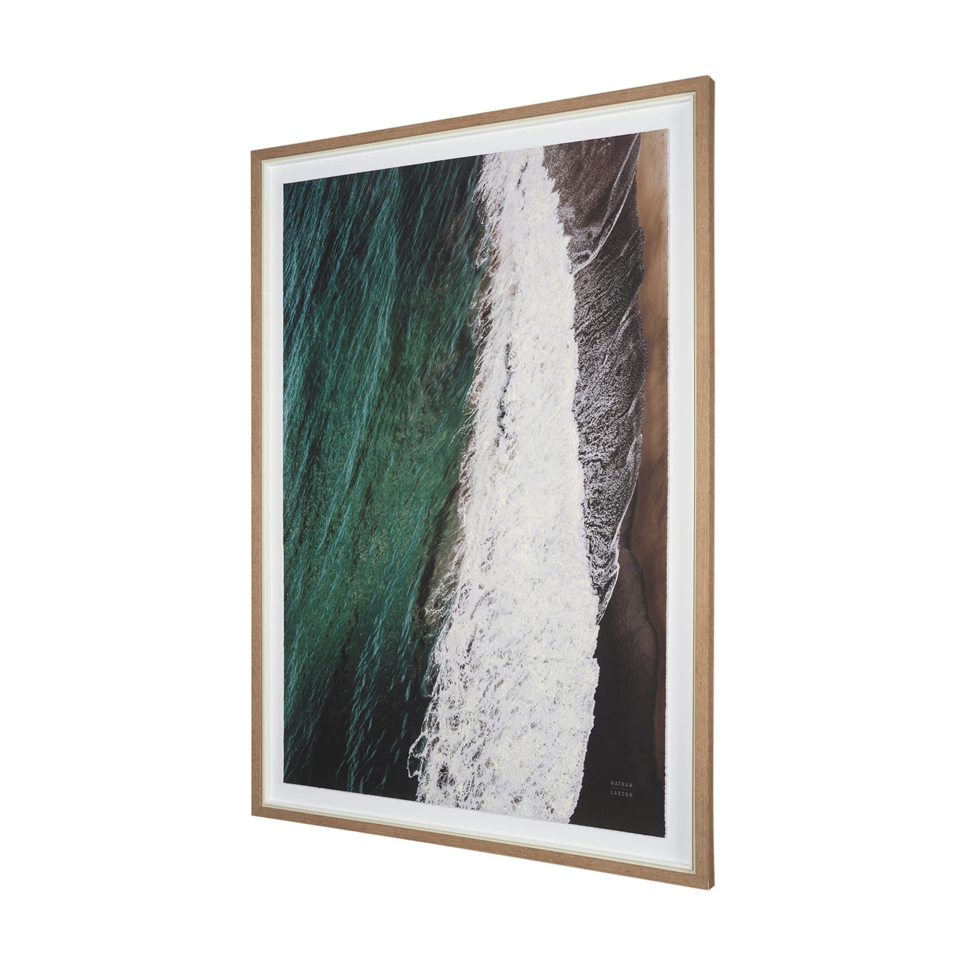 Move Gently I by Nathan Larson a Hand Embellished Framed Photo Art Print Matted under Glass — product photograph