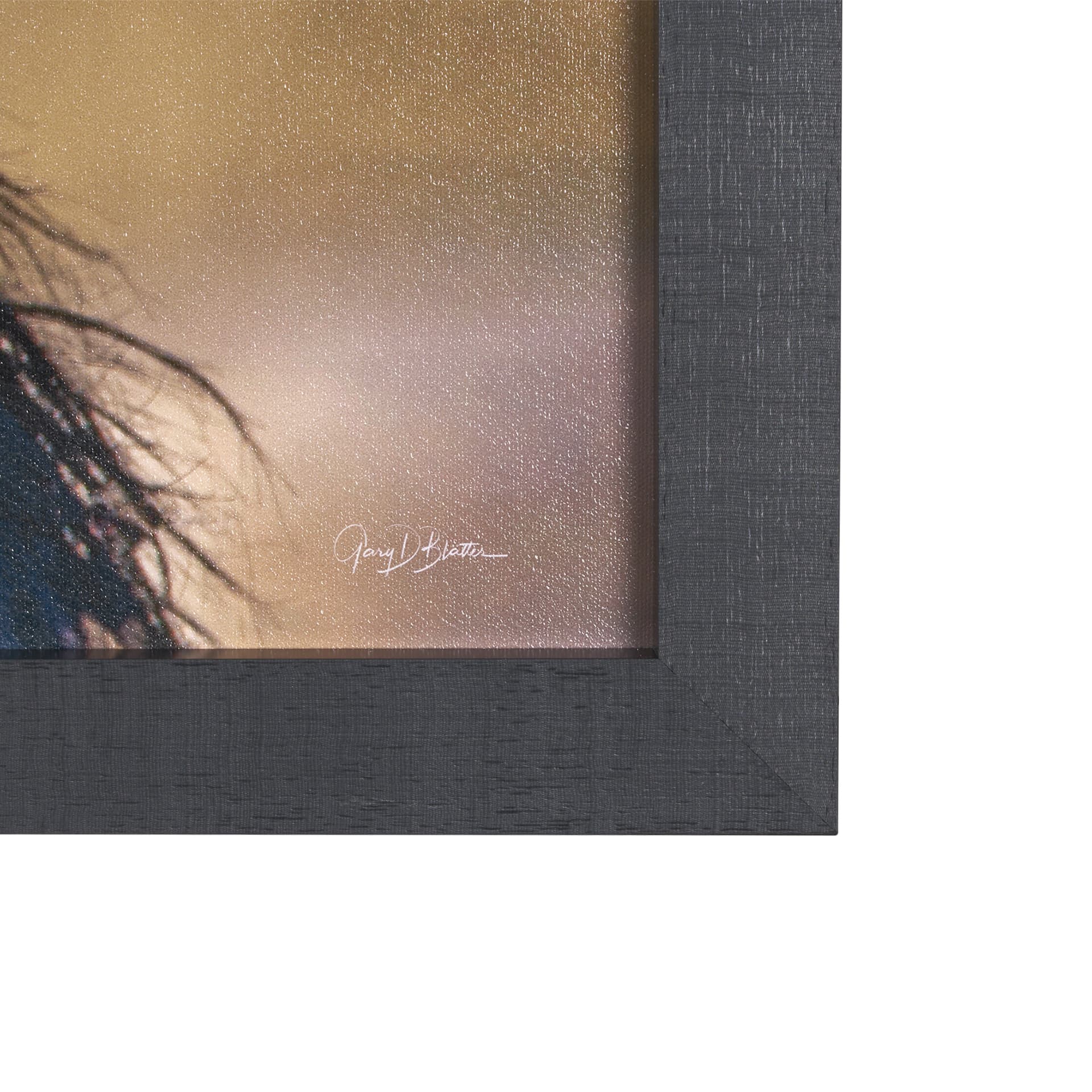 Wild Horses by Gary Blatter a Hand Embellished Textured Framed Photo Art Print — product photograph
