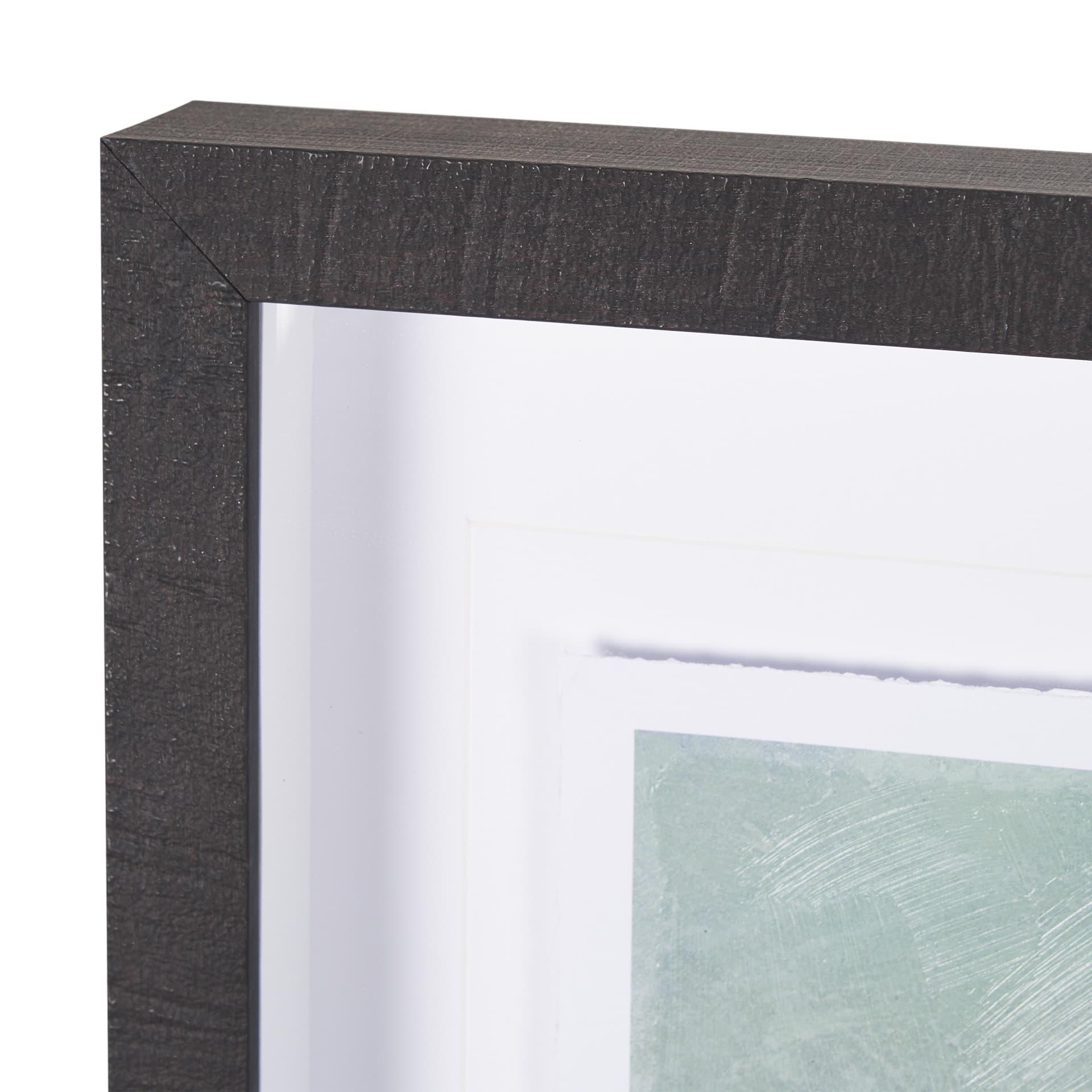 Coastal Destination by Mercana Studio a Hand Embellished Framed Art Print Matted under Glass — product photograph