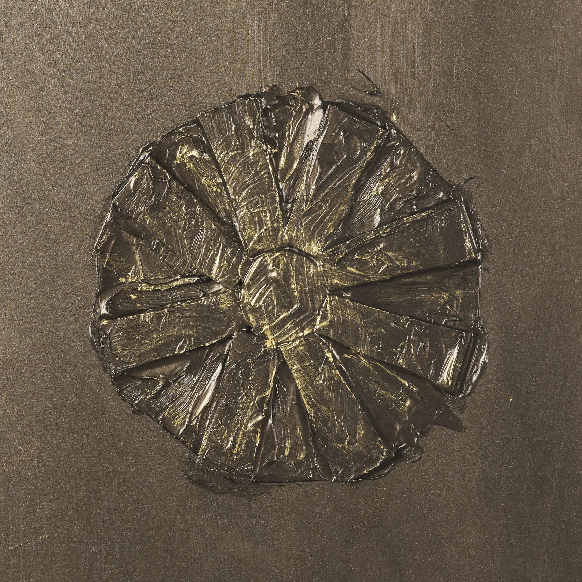 The Bronze Spark I by Studio M a handmade Original Framed Artwork under Glass — product photograph