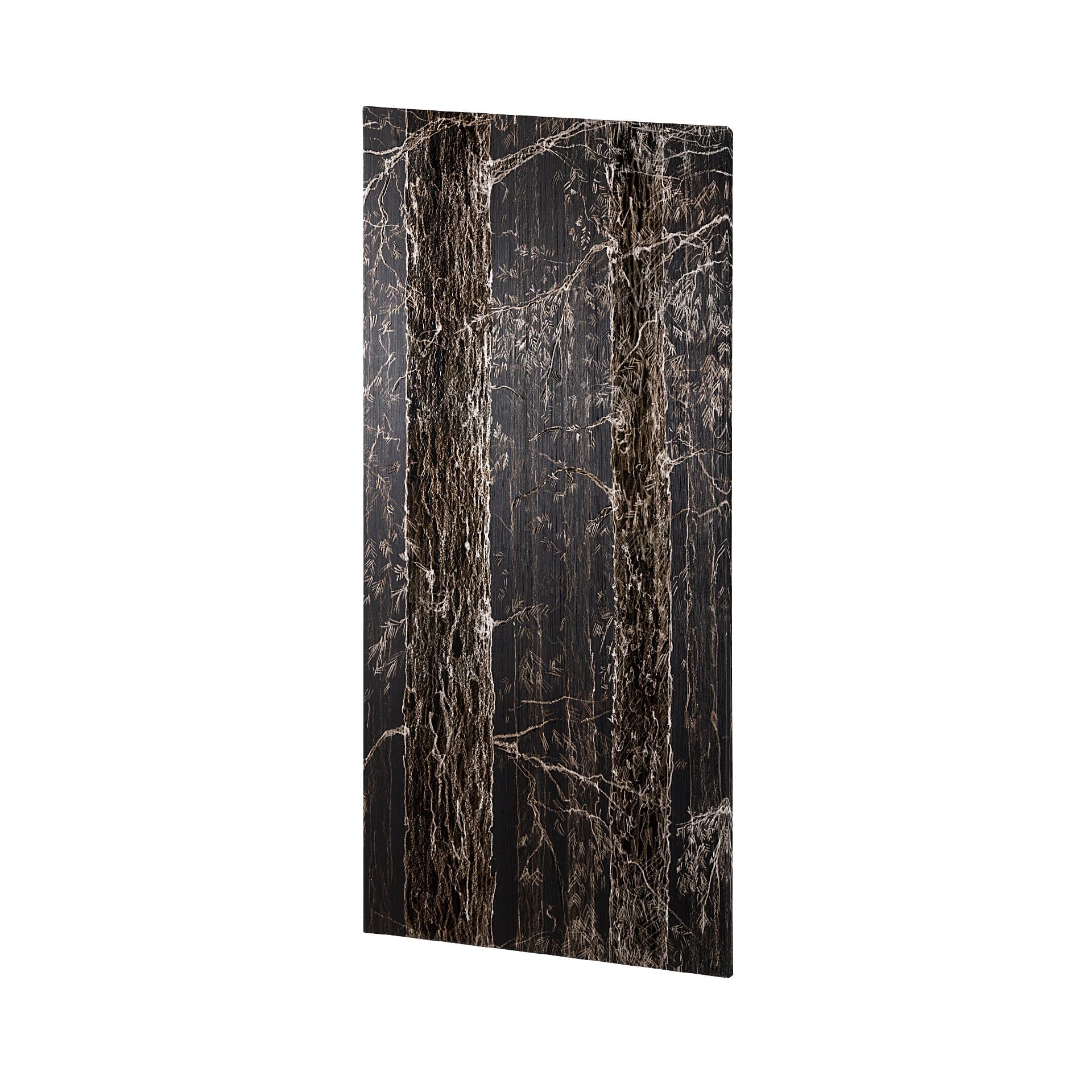 Forest II by Natali a Hand Embellished Textured Canvas — product photograph