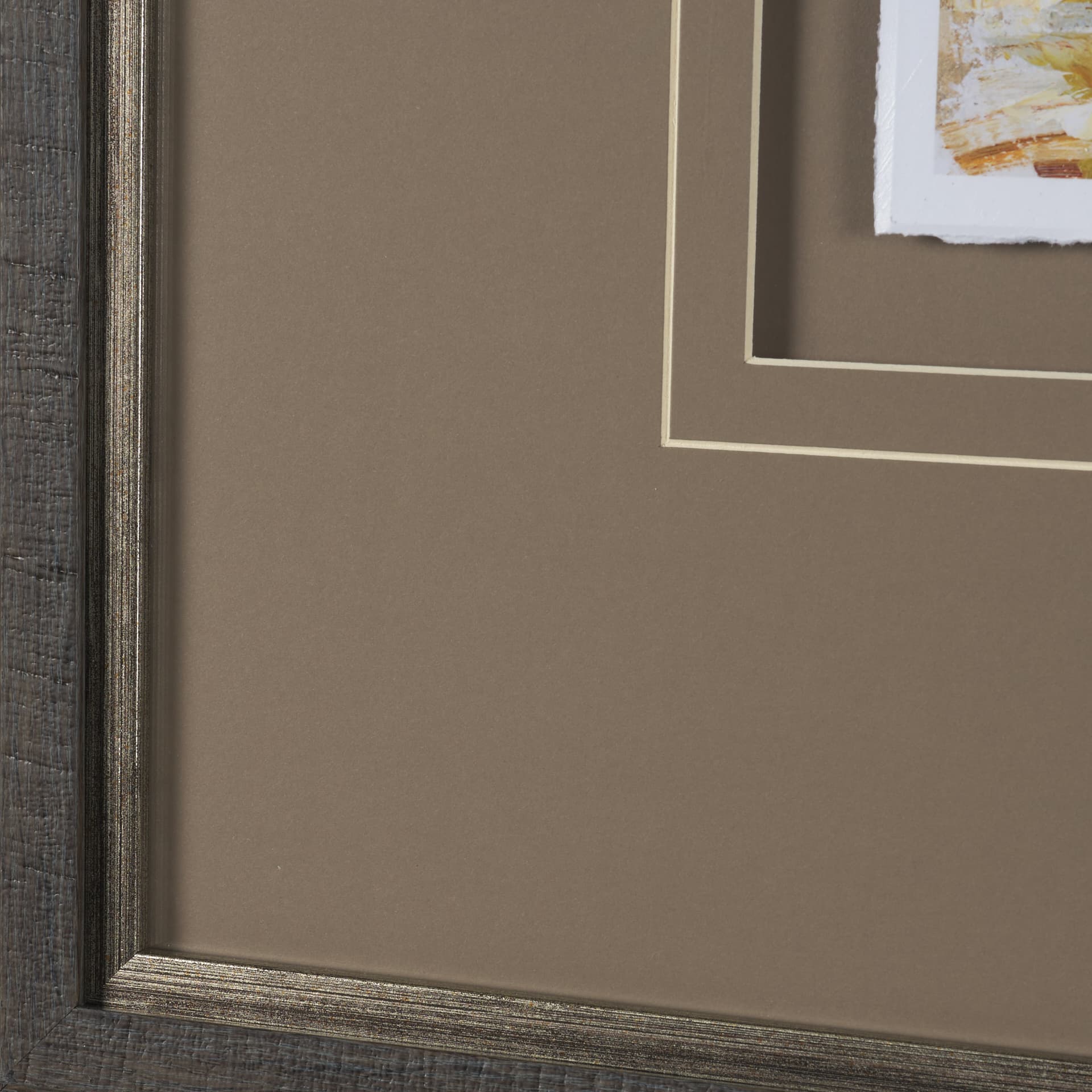 Autumn in the Village II by Mercana Studio Textured Framed Artwork Matted under Glass — product photograph