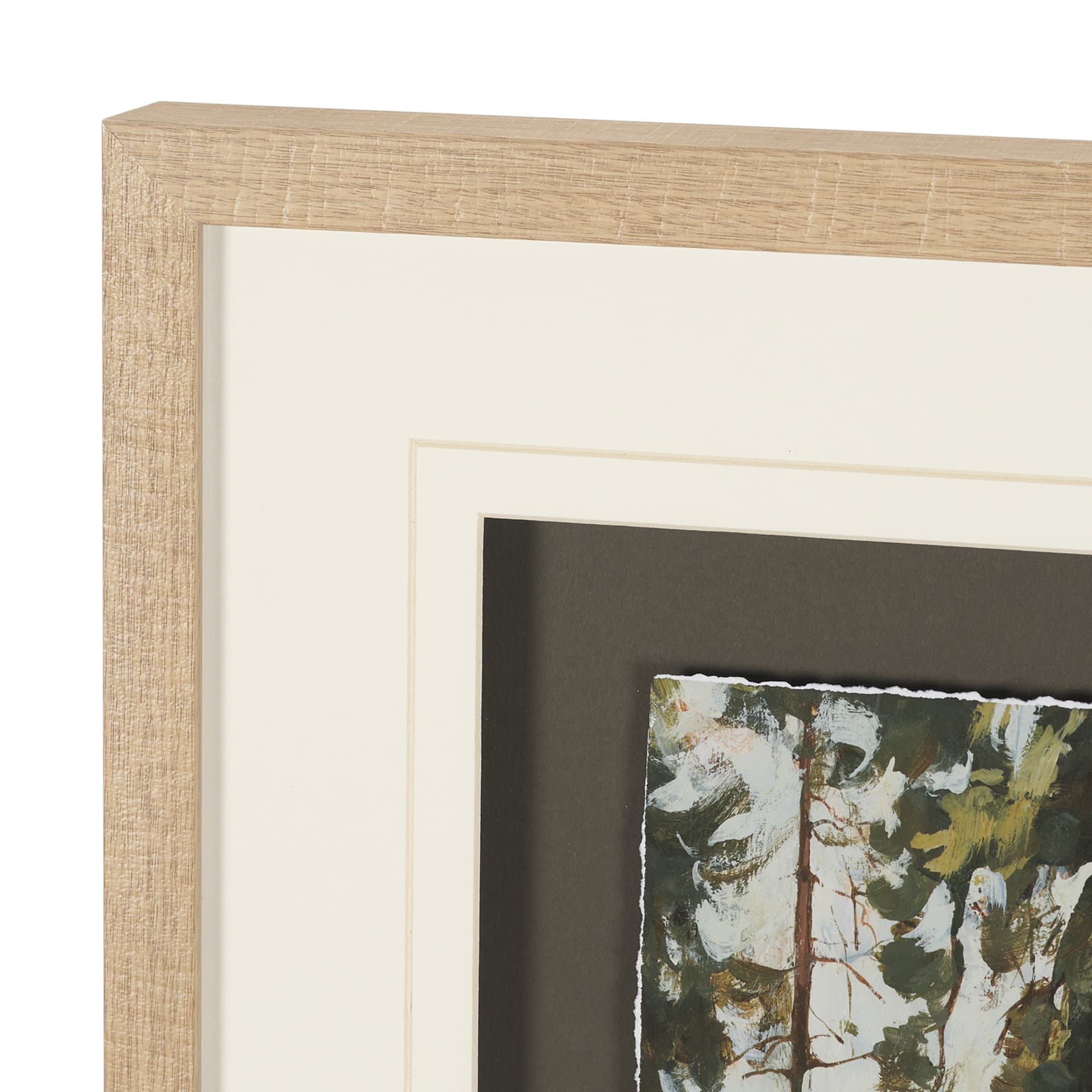 Heart of the Forest III by Mercana Studio Textured Framed Artwork Matted under Glass — product photograph