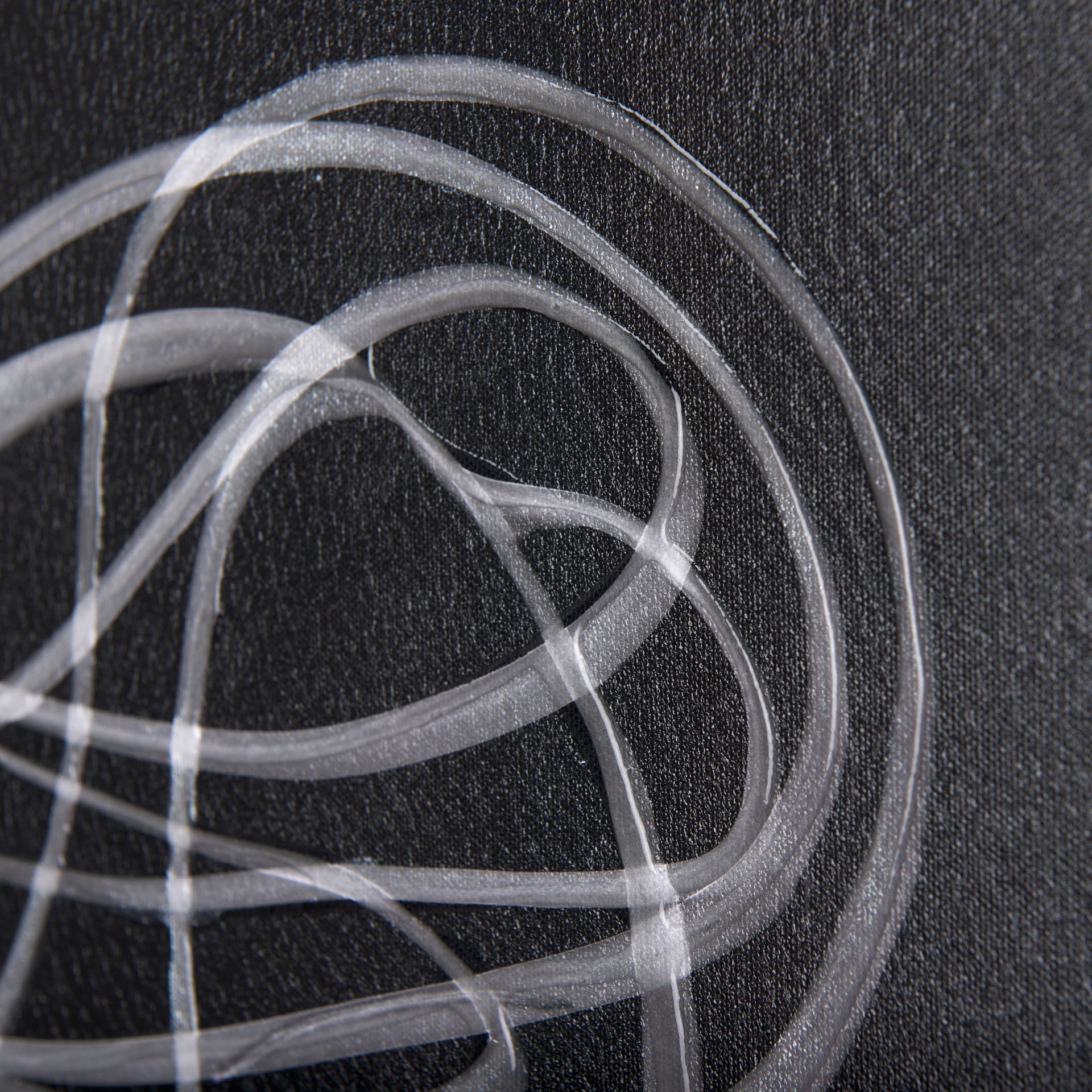 Lines VI by Mercana Studio a Hand Embellished Textured Canvas — product photograph