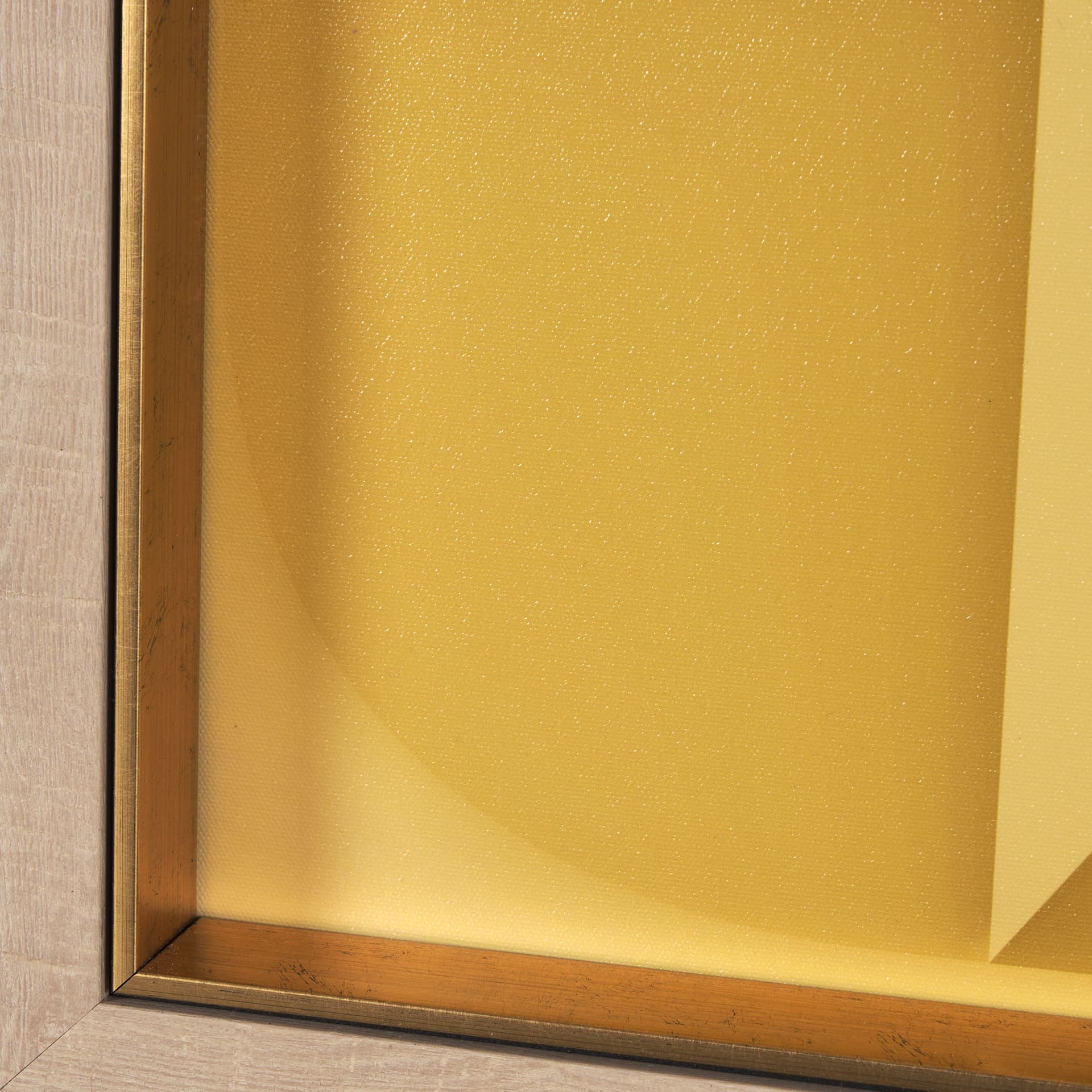 Moka by Fari Strachan a Hand Embellished Textured Framed Art Print — product photograph