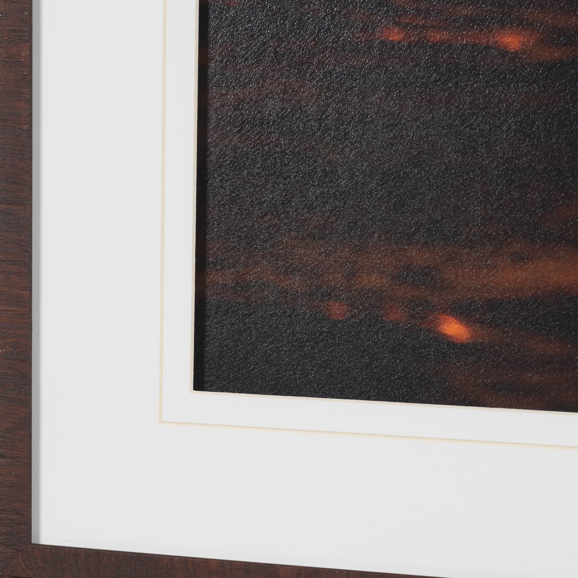 North Shore Layers by Stefan and Audrey Textured Framed Photo Print Matted under Glass — product photograph