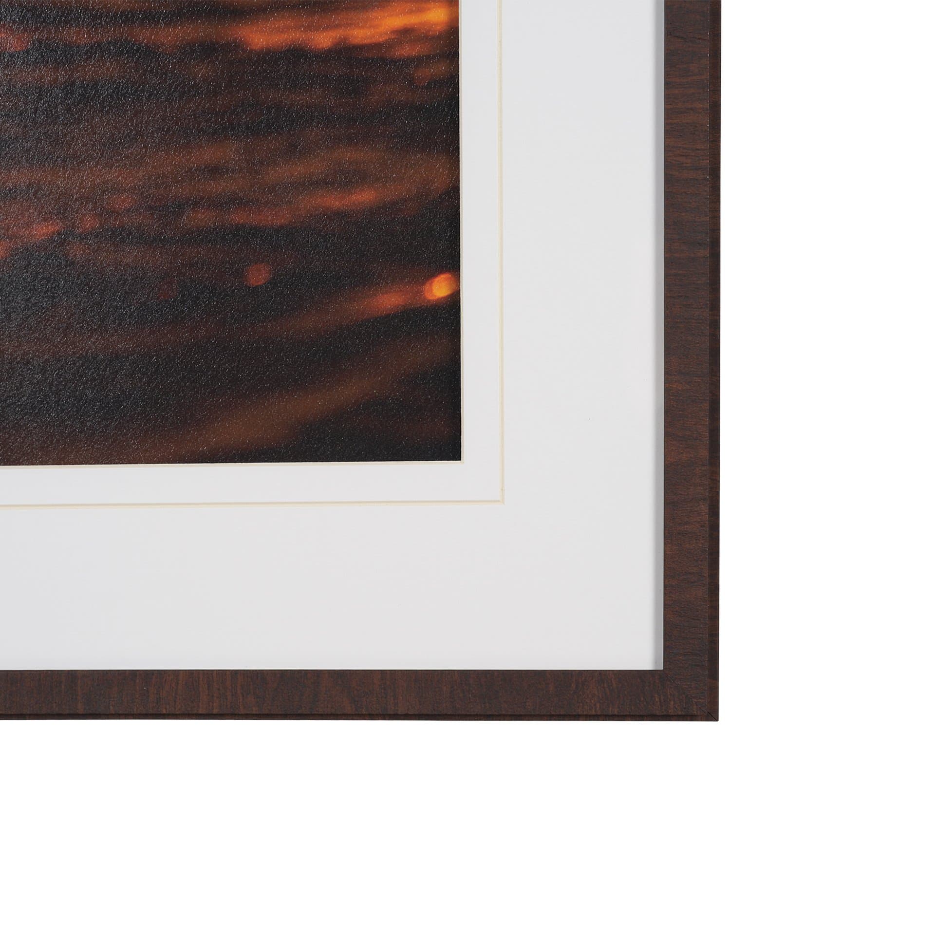 North Shore Layers by Stefan and Audrey Textured Framed Photo Print Matted under Glass — product photograph