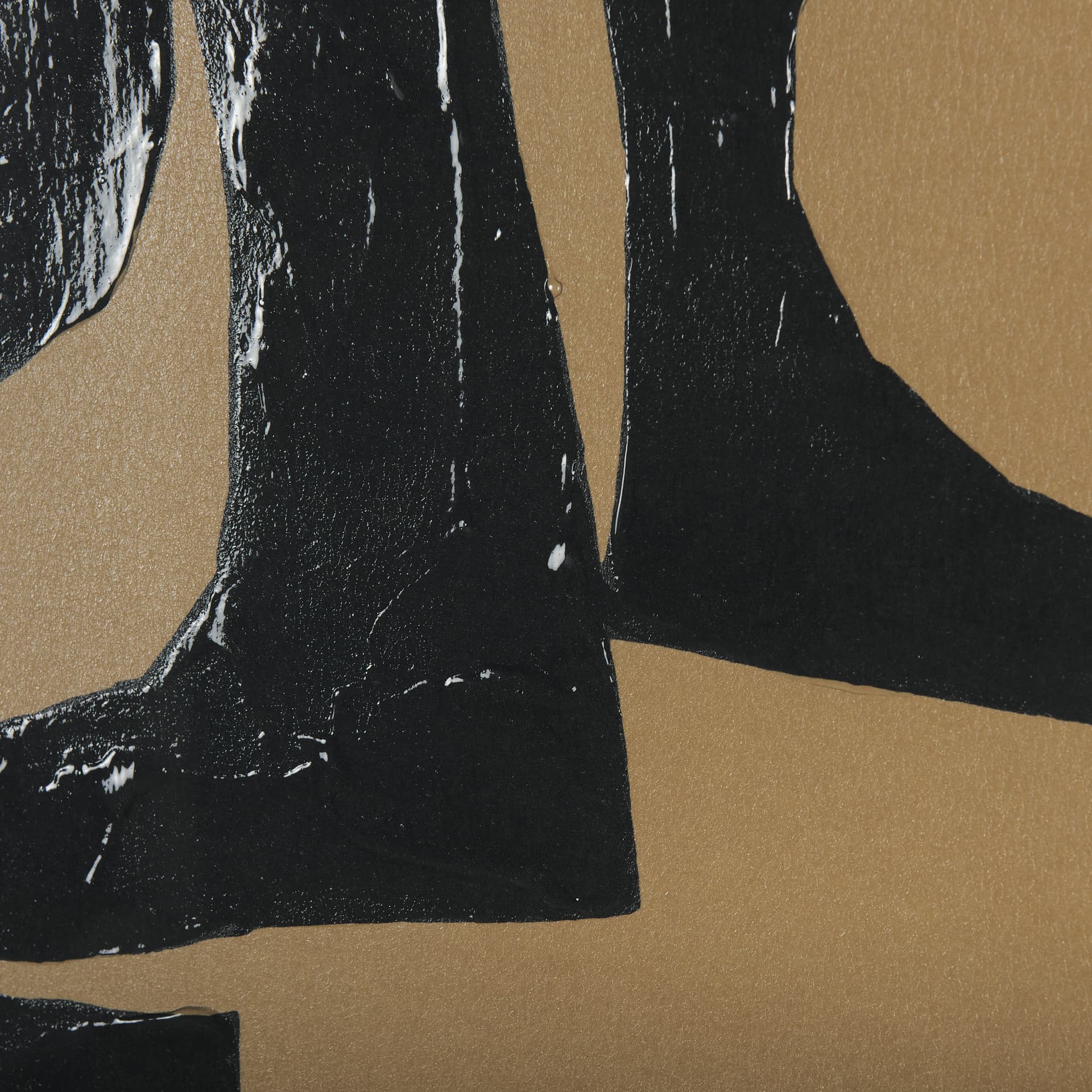 Teltow by Mercana Studio a Hand Embellished Textured Framed Art Photograph Matted under Glass — product photograph