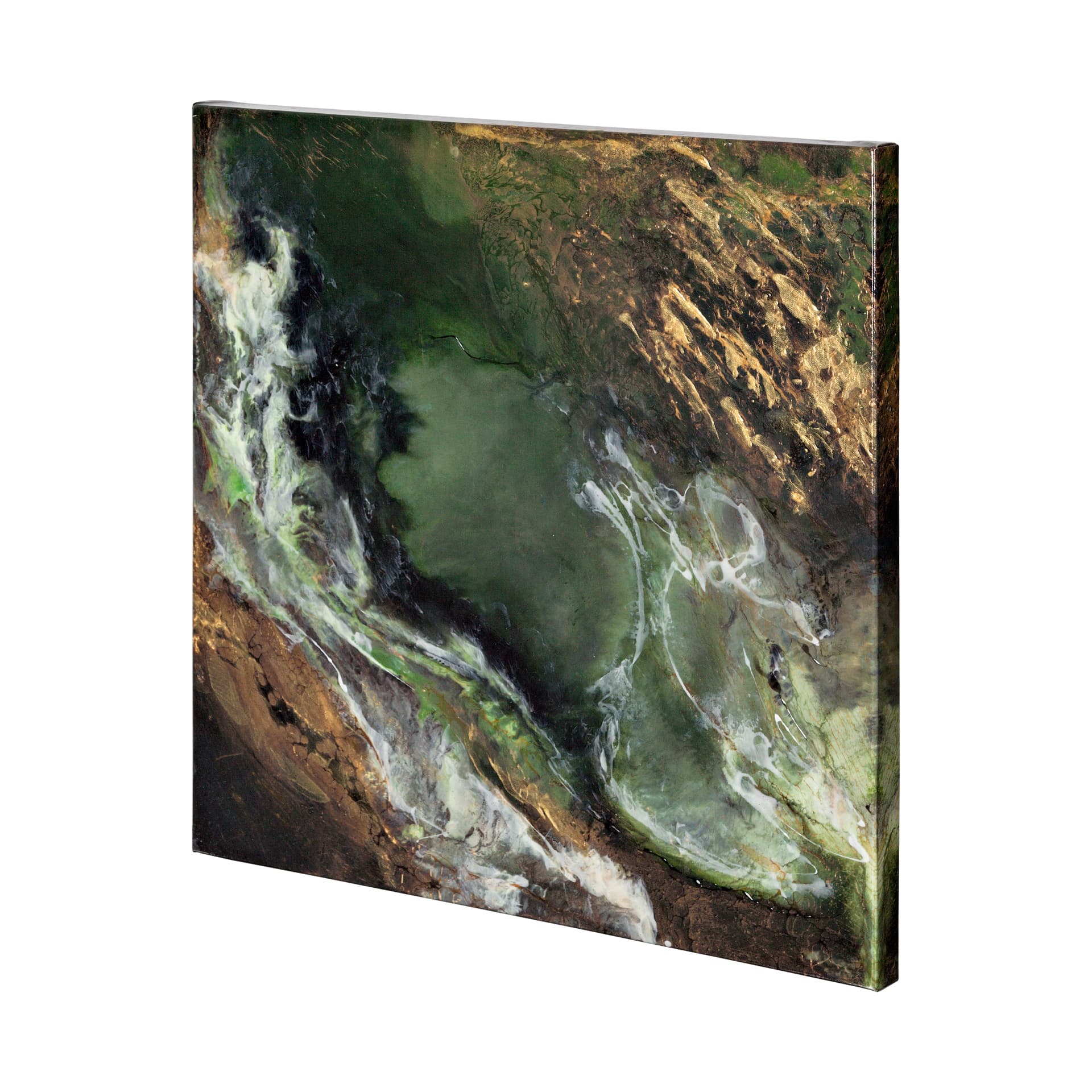 Unknown by Corrie LaVelle a Hand Embellished Textured Canvas — product photograph