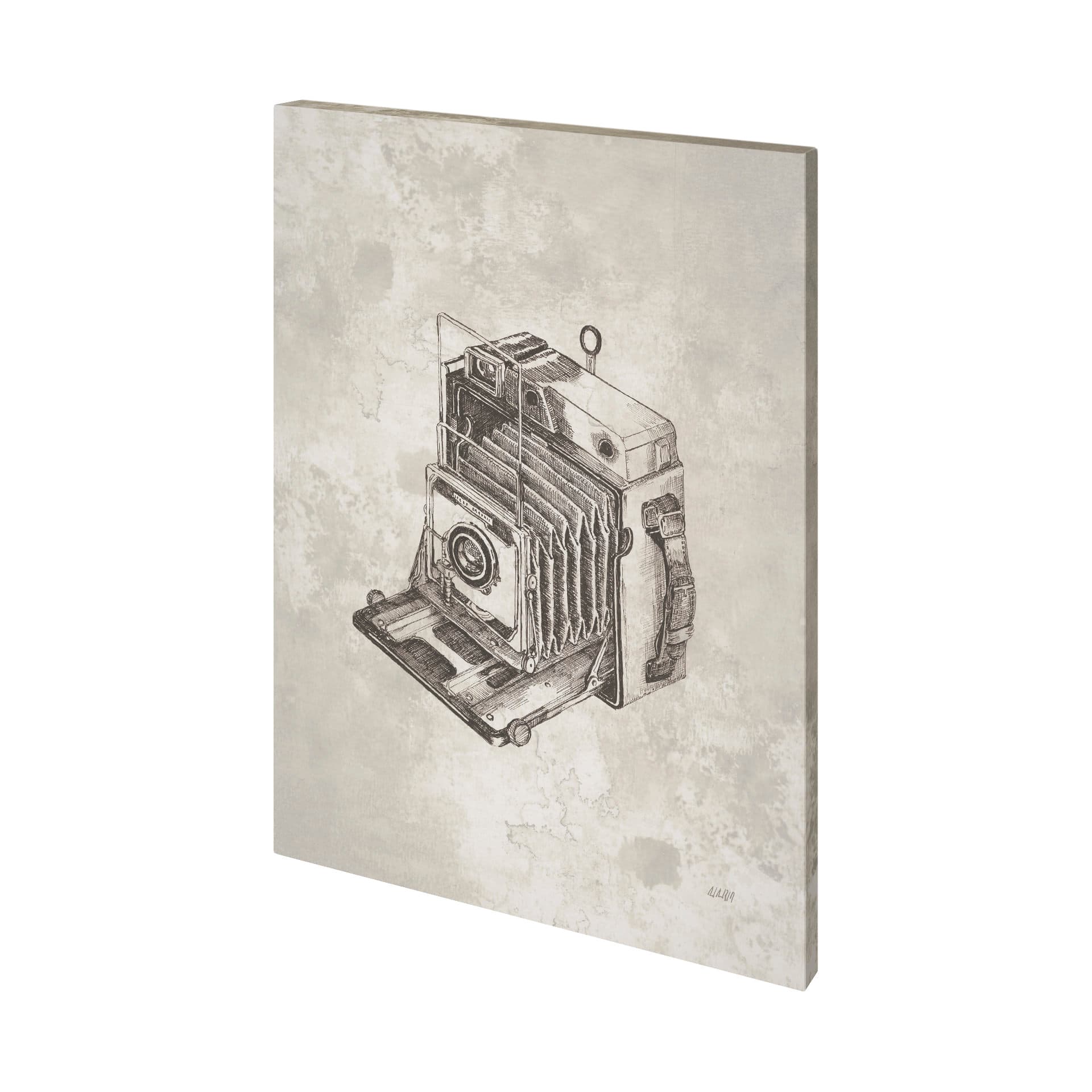 Pacemaker Bronze I by Mercana Studio a Hand Embellished Textured Canvas — product photograph