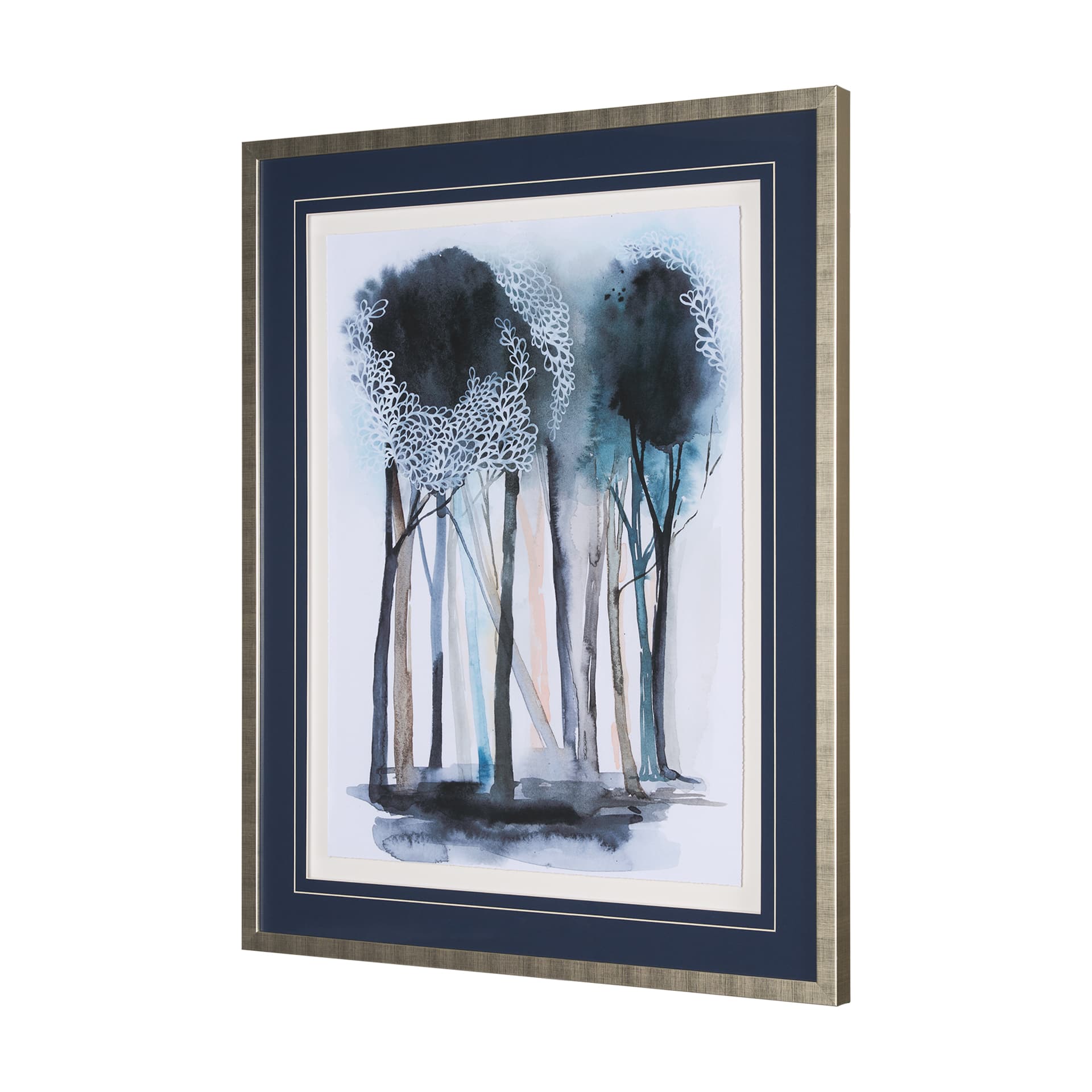 Custom Tranquil Coppice I (MC) by Grace Popp a Framed Art Print Matted under Glass — product photograph