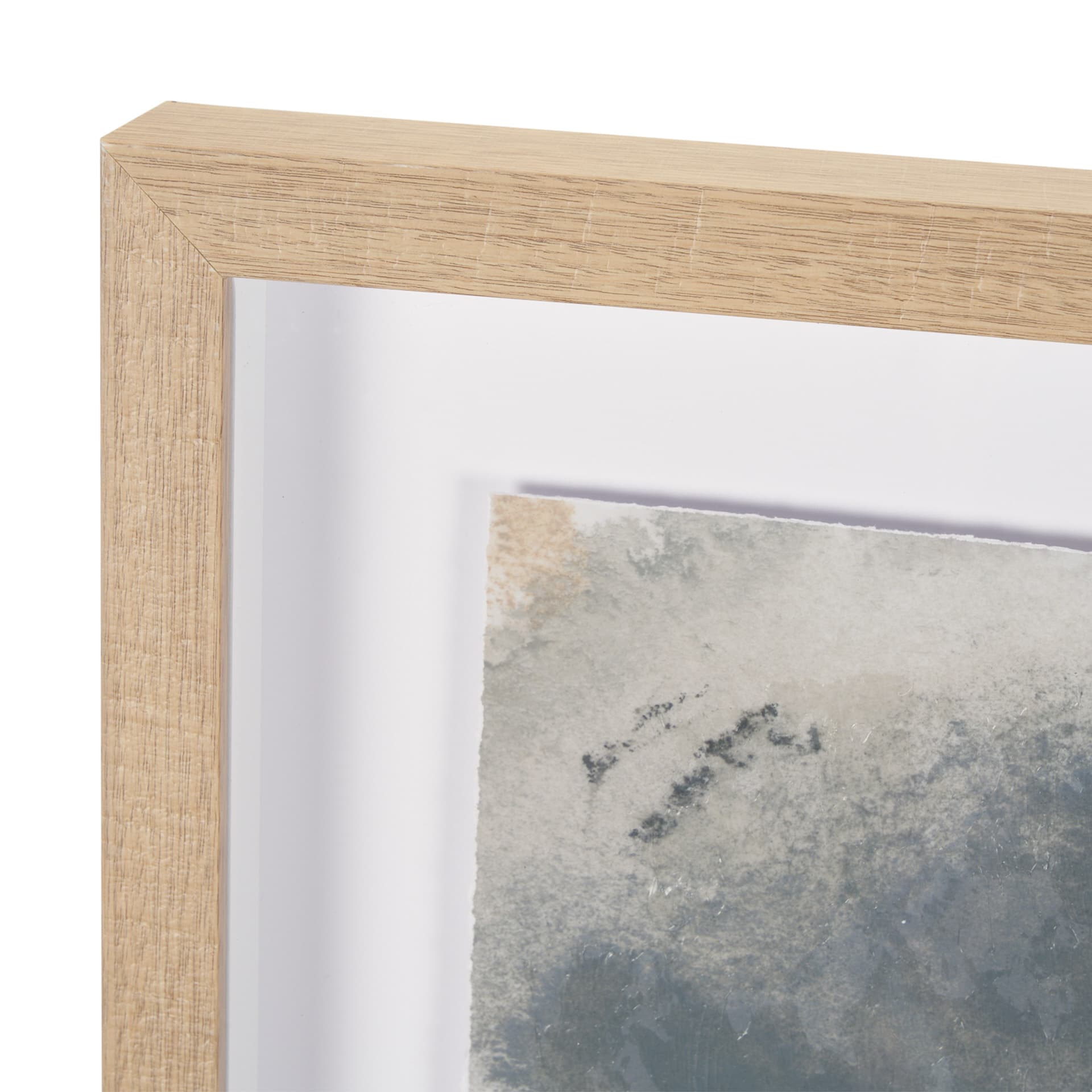 Retreating Tide II by Ira Havuka a Hand Embellished Framed Art Print Matted under Glass — product photograph