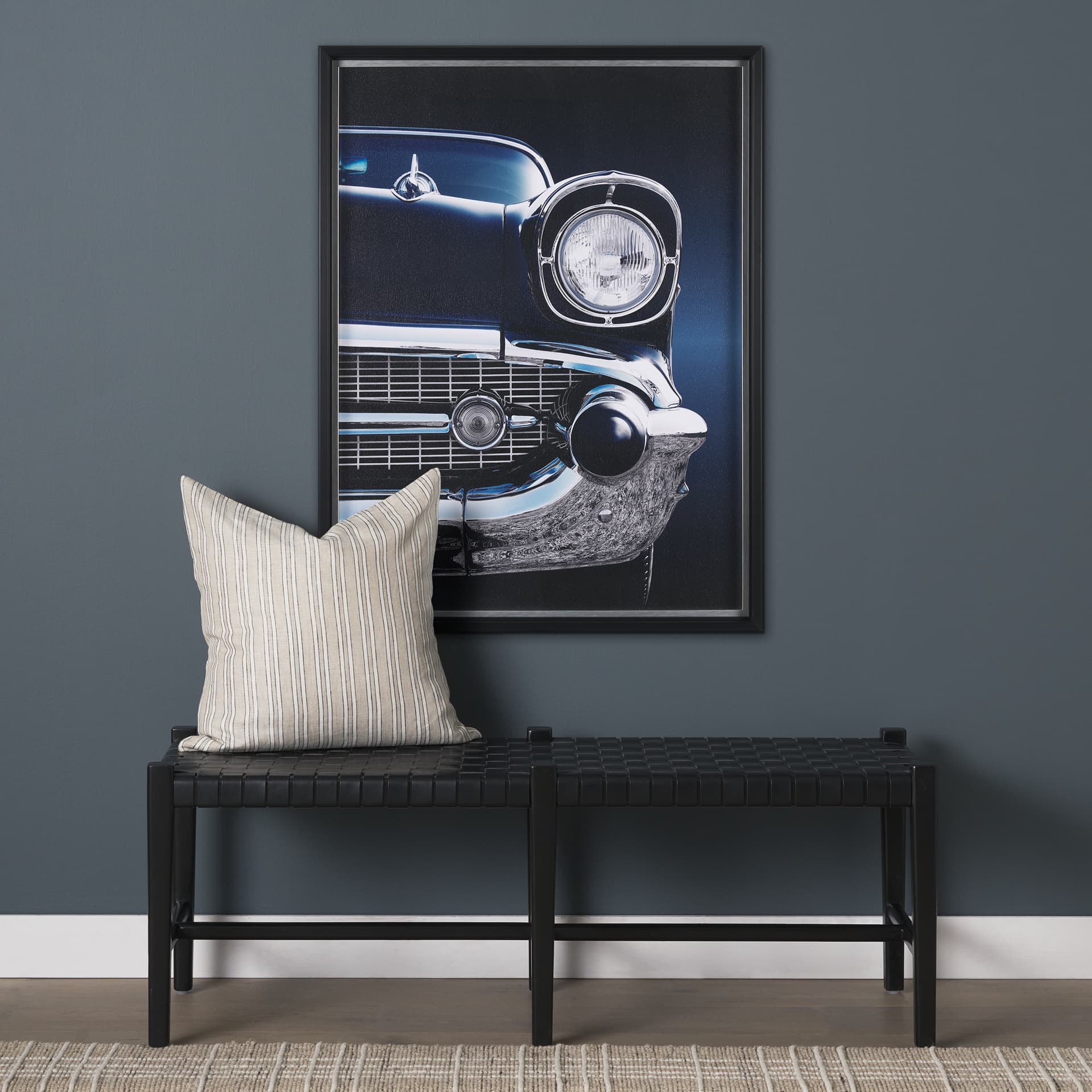 American Classic Car Bel Air 1957 — in a styled room