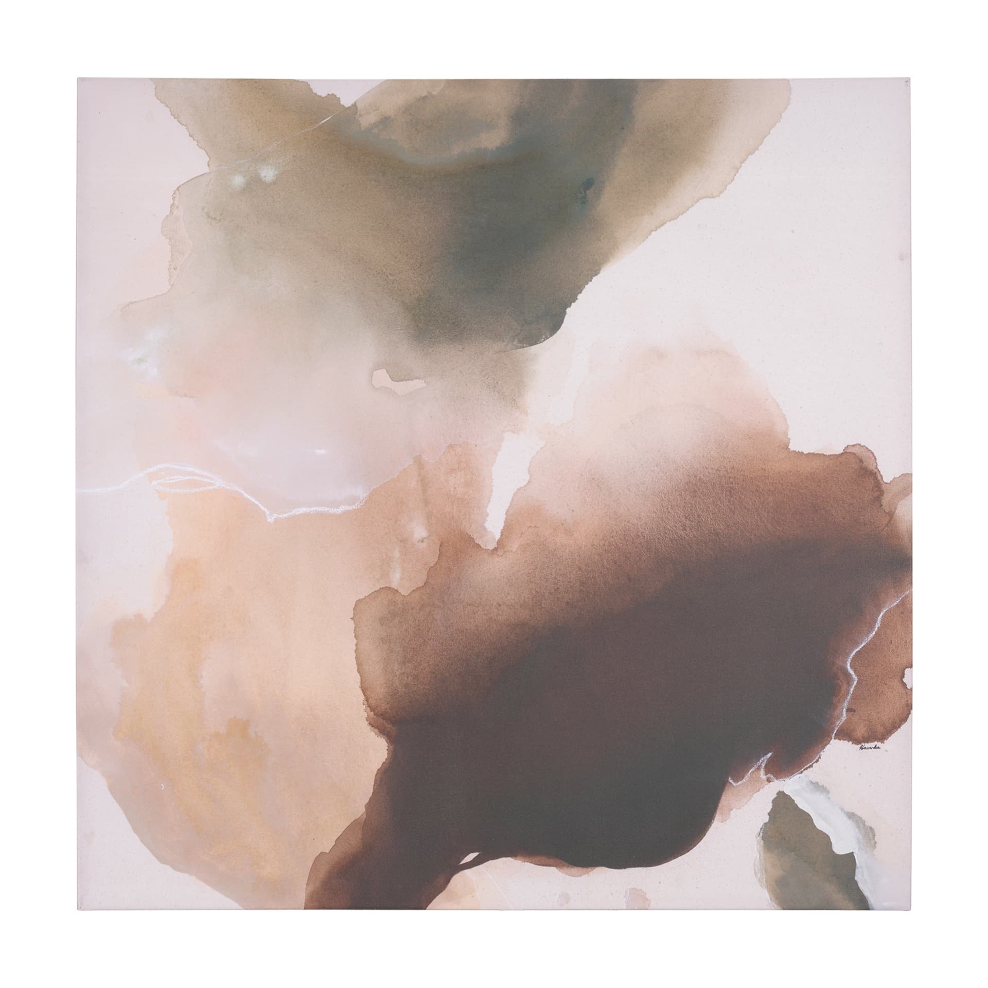 Restrained Beginnings by Ira Havuka a Hand Embellished Textured Canvas — product photograph