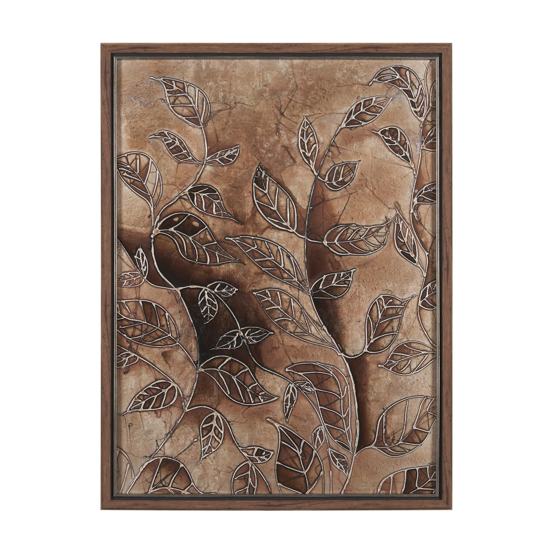 Bronze Beauty I by Studio M a handmade Original Framed 3D Textured Artwork — product photograph