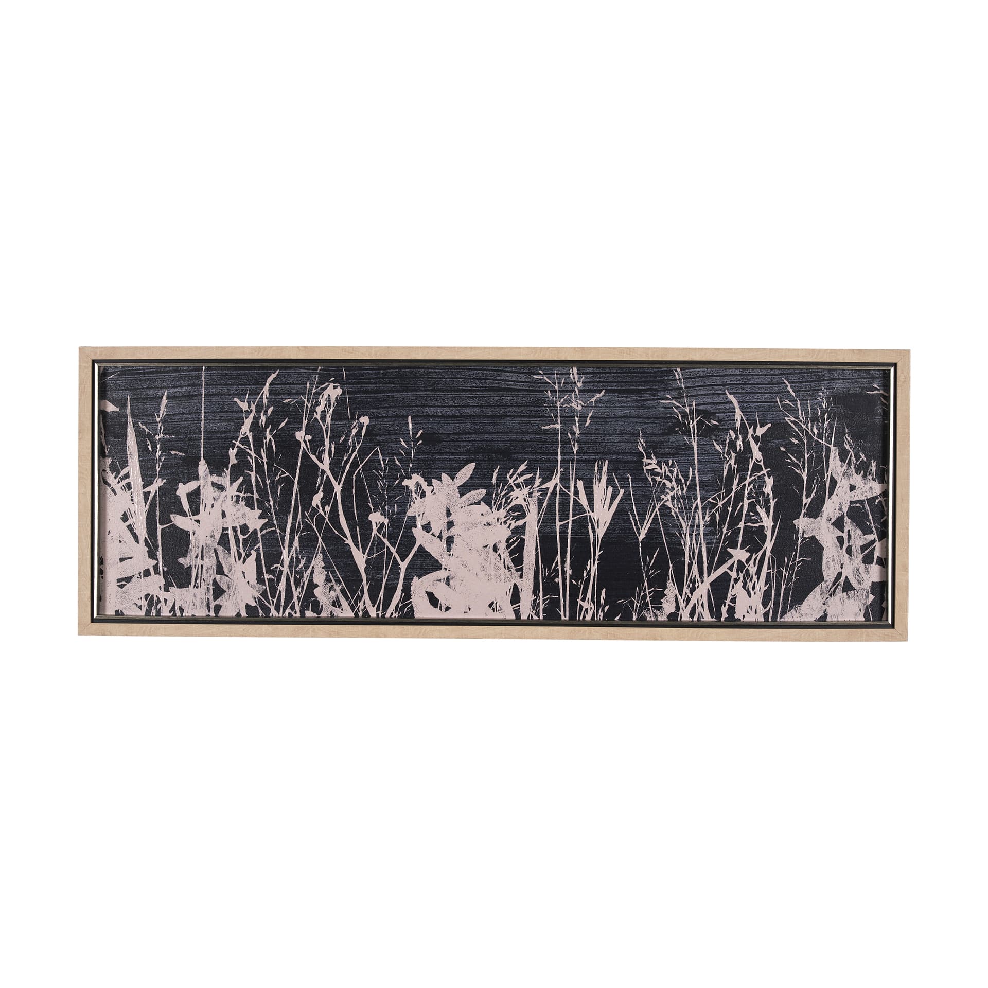 Meadow Herbes by Mercana Studio a Hand Embellished Textured Framed Art Print — product photograph