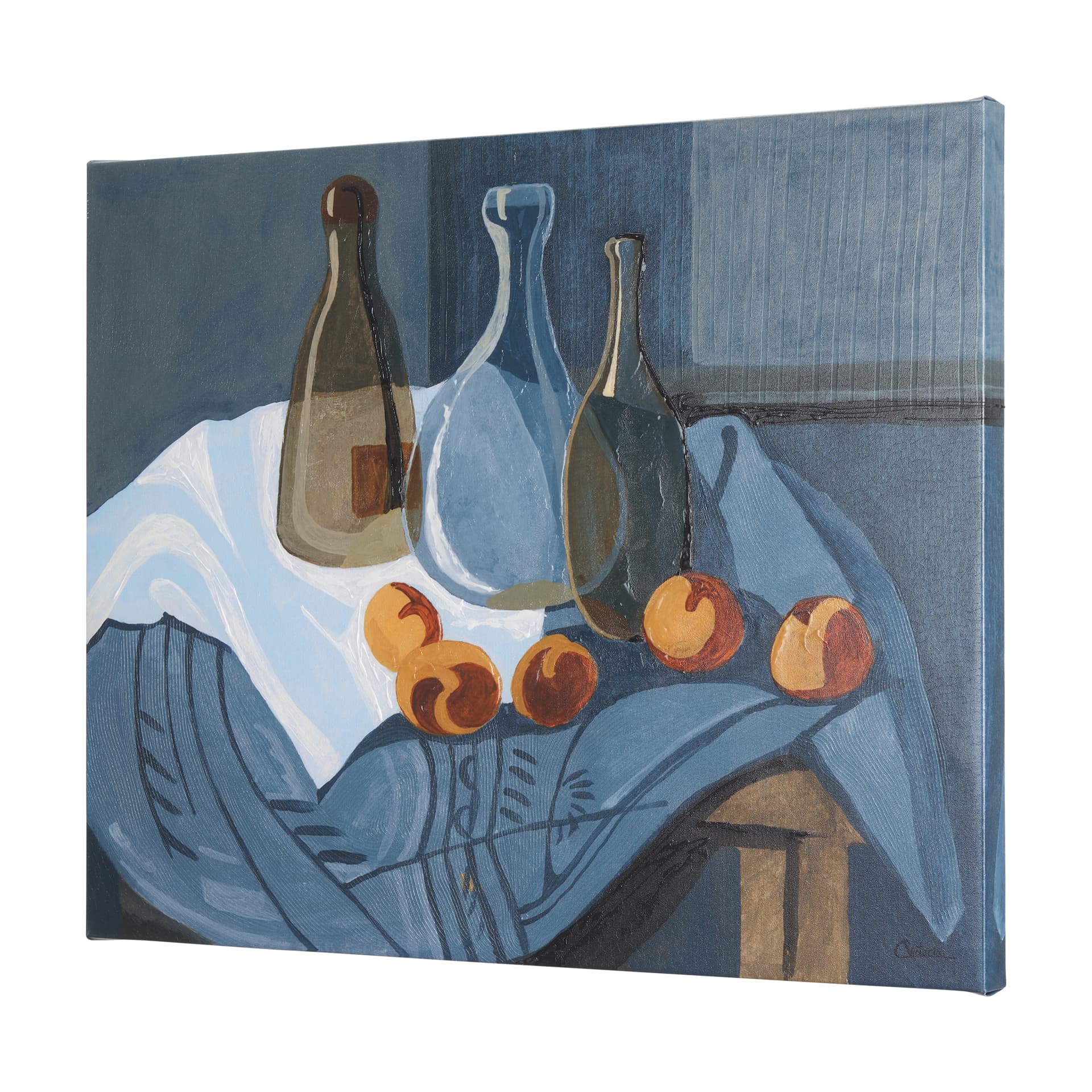 Still life I by Mercana Studio a Hand Embellished Textured Canvas — product photograph