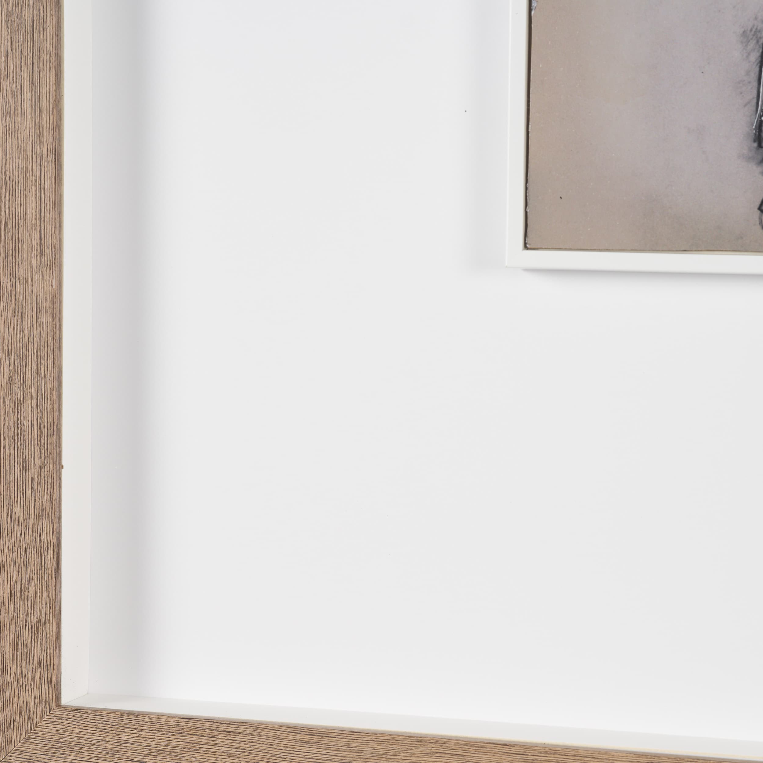 White Scottie by Mercana Studio Hand-Embellished Framed Artwork Matted under Glass — product photograph