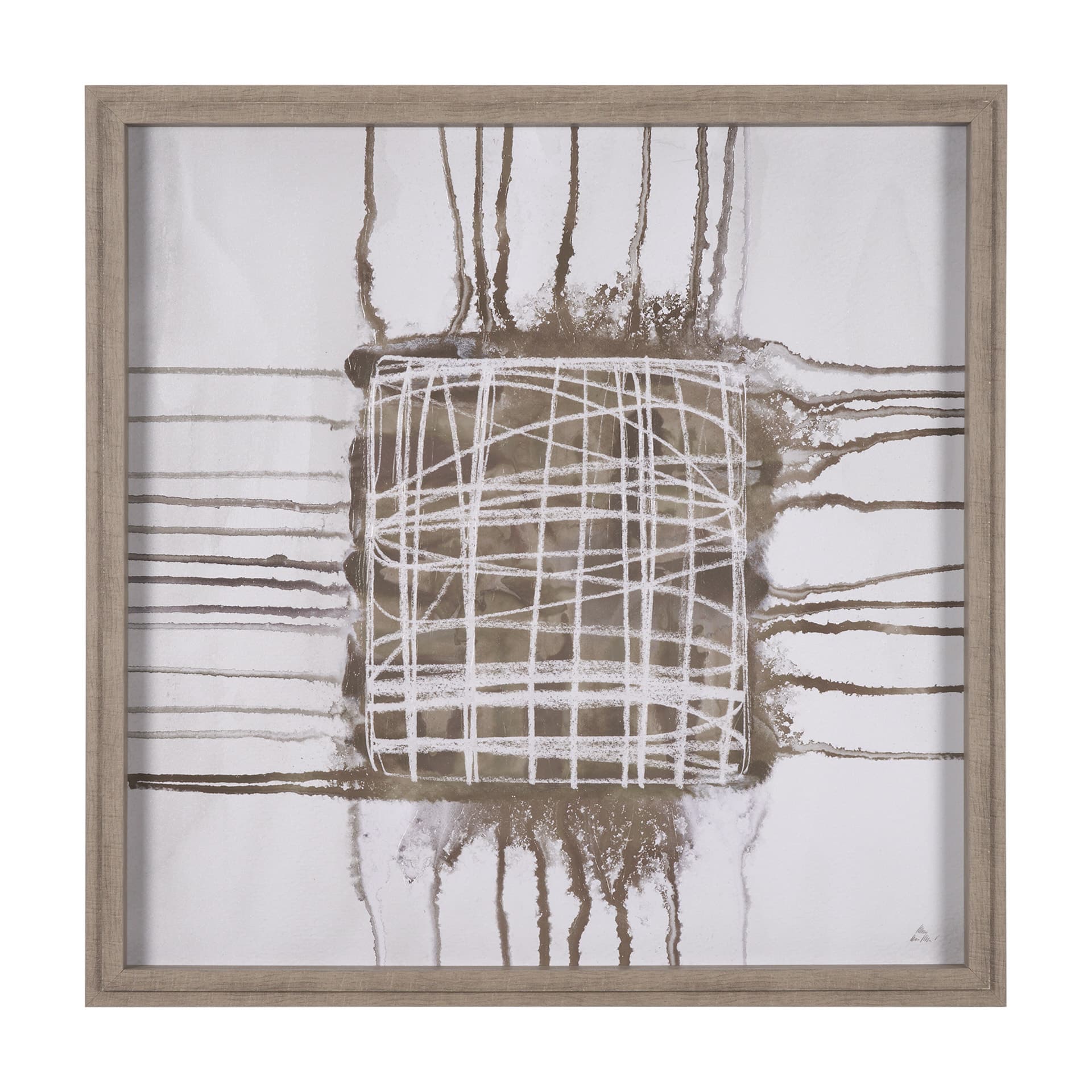 Instinct I by Mercana Studio a Hand Embellished Framed Art Print — product photograph