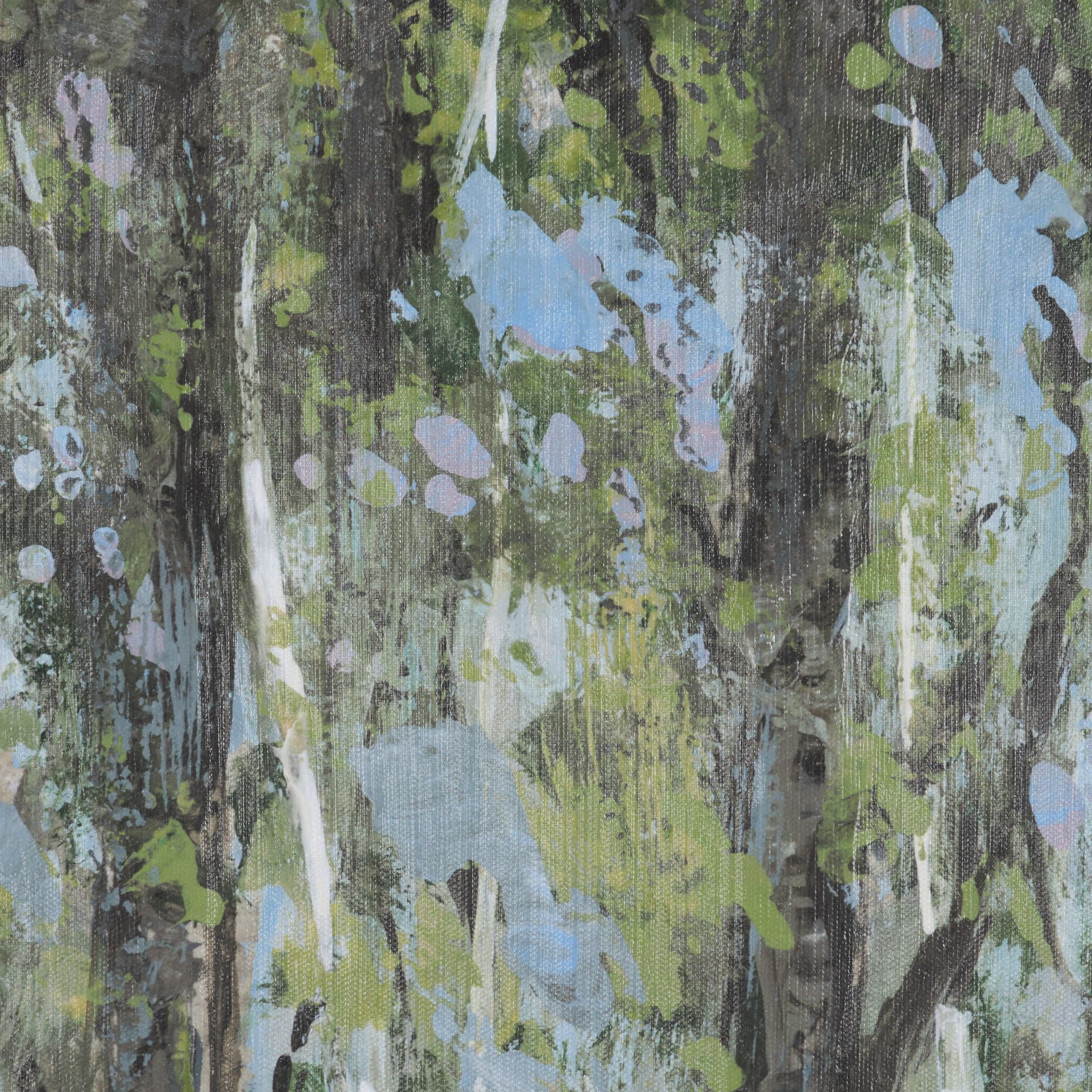 Summer Garden I by Mercana Studio Hand-Embellished Textured Framed Canvas Artwork — product photograph