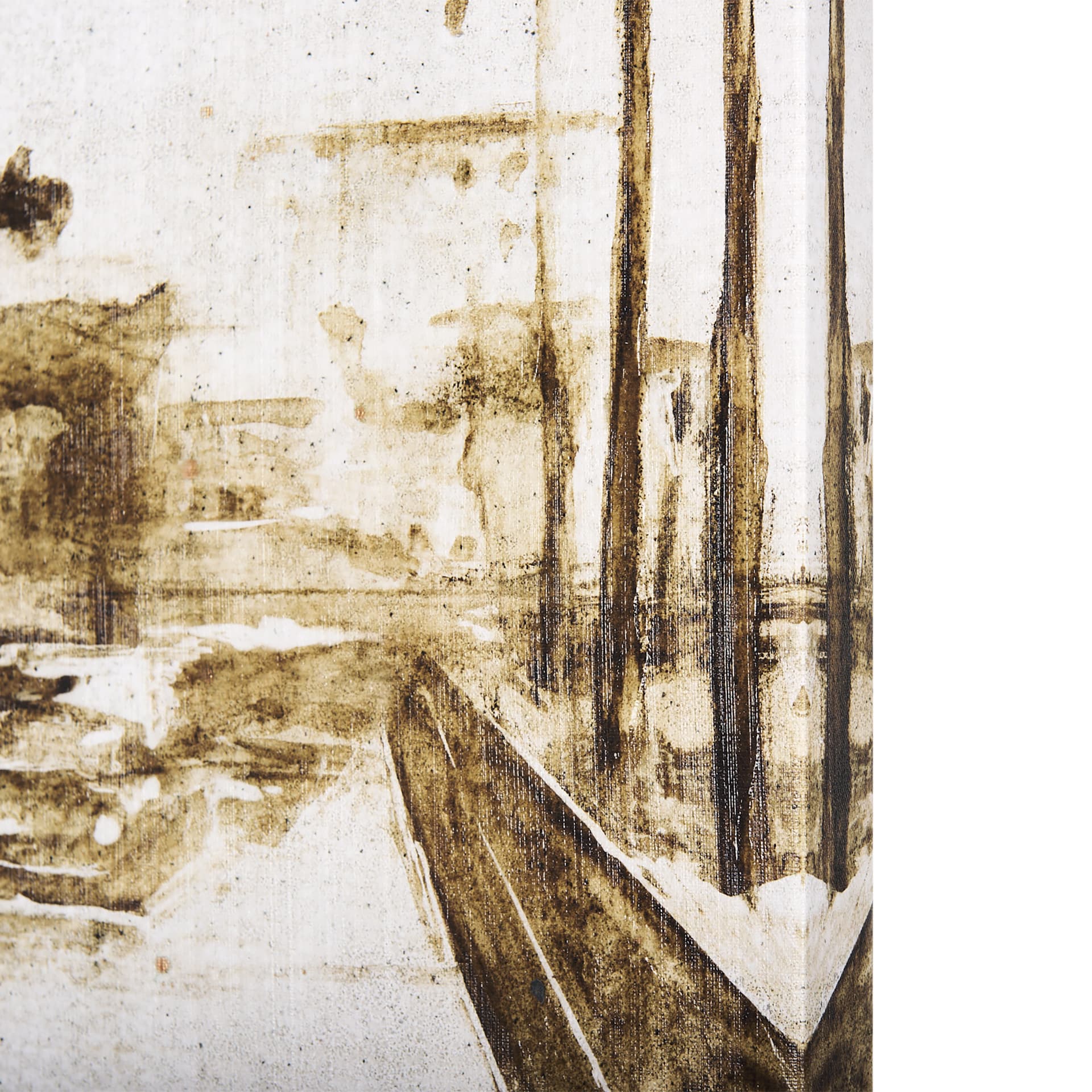 Vintage Car Picture I by Mercana Studio a Hand Embellished Textured Canvas — product photograph