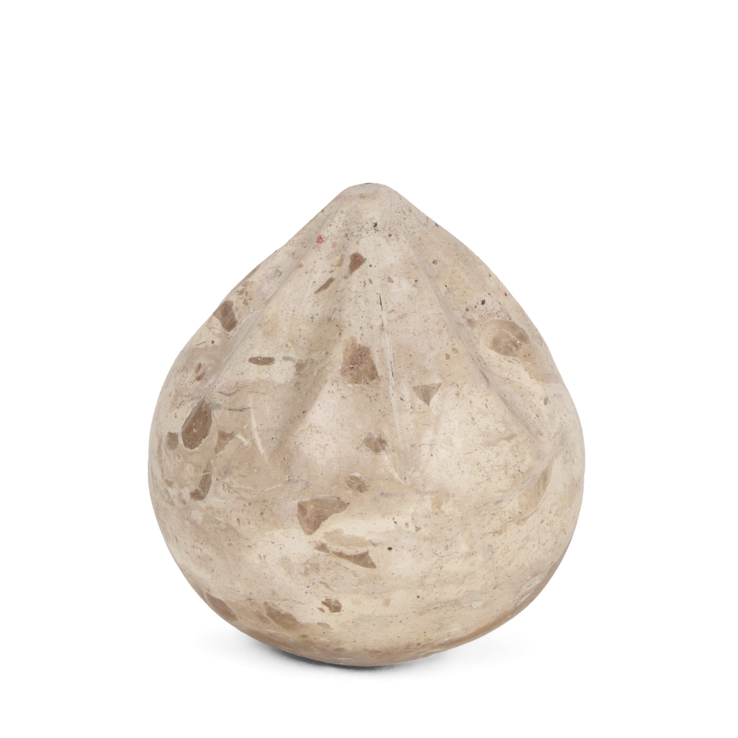 Caprie Small Beige Marble Decorative Juice Squeezer — product photograph