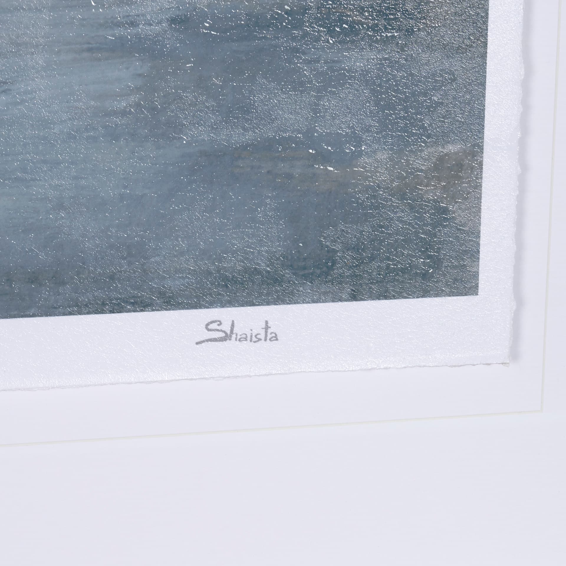 Morning Light I by Mercana Studio a Hand Embellished Textured Framed Art Print Matted under Glass — product photograph